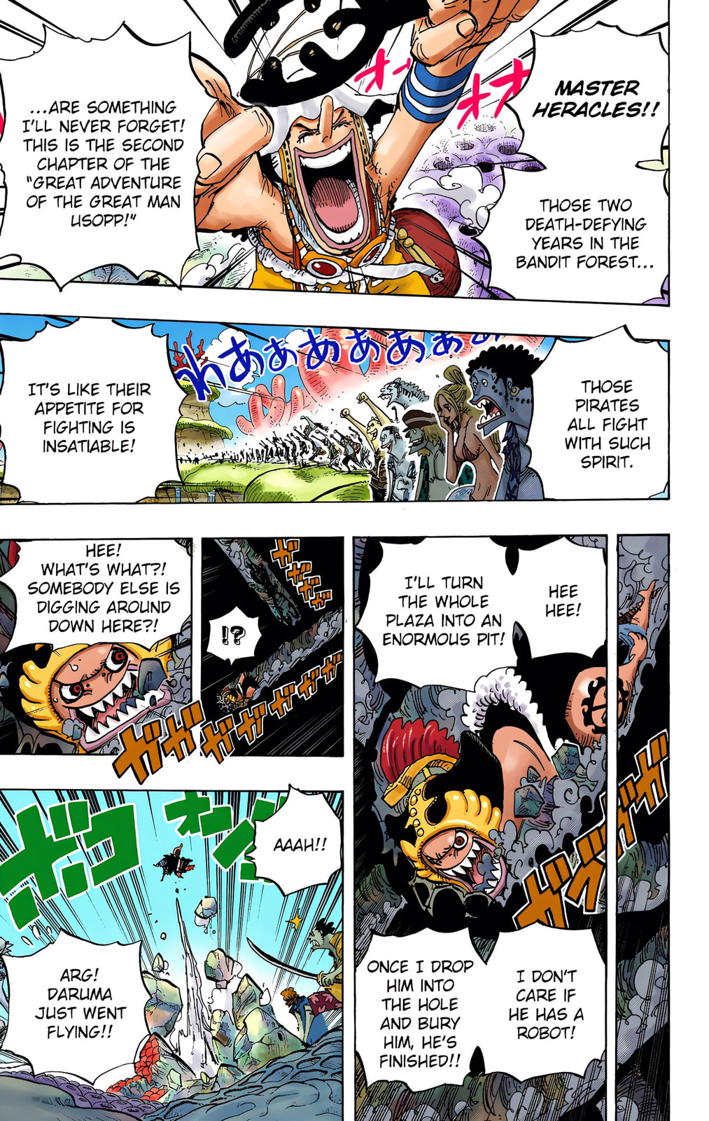 Read One Piece (Colored) chapter 636 image 9 on Lezhin