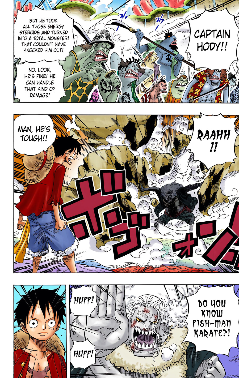 Read One Piece (Colored) chapter 637 image 1 on Lezhin