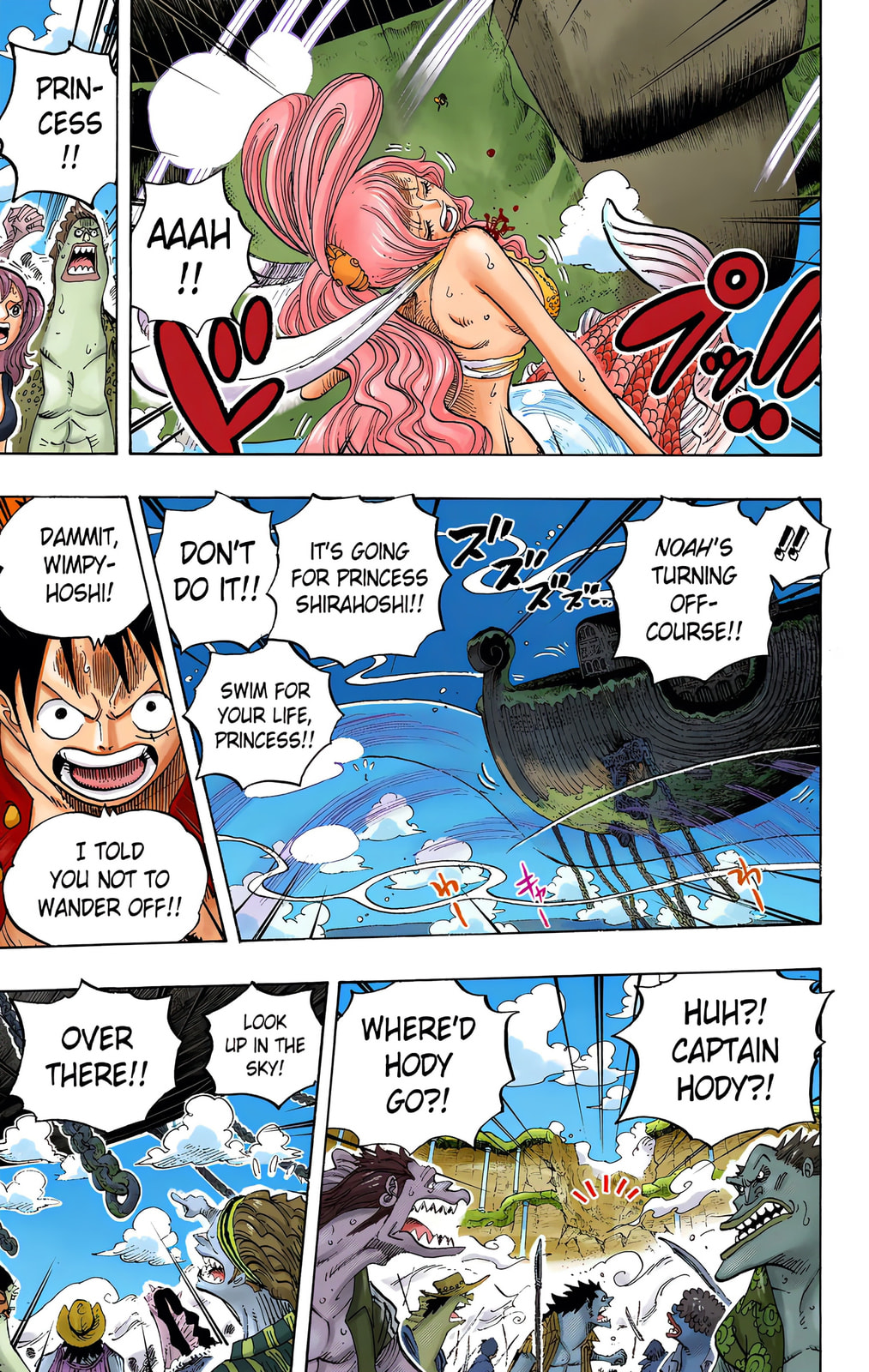 Read One Piece (Colored) chapter 637 image 15 on Lezhin