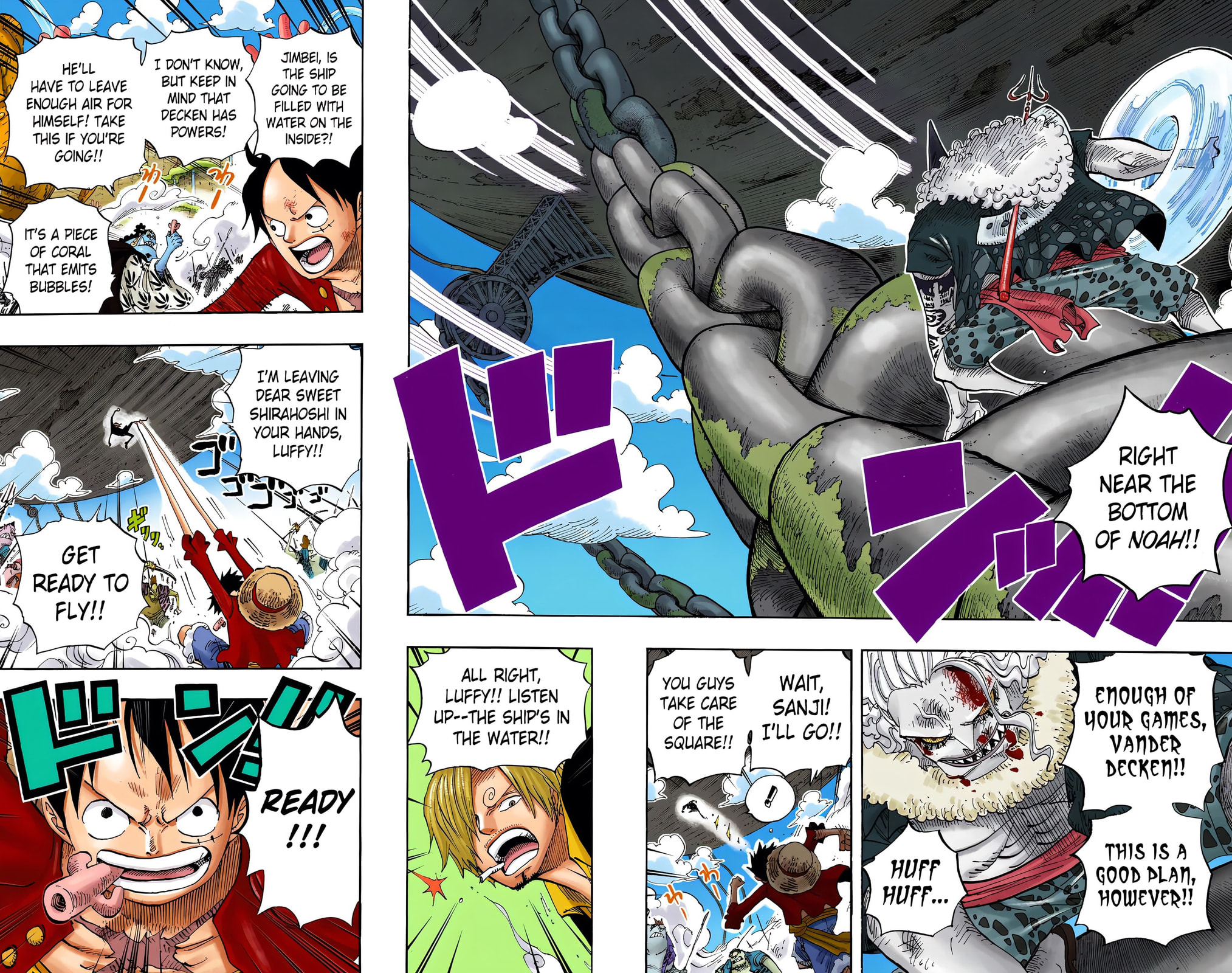 Read One Piece (Colored) chapter 637 image 16 on Lezhin
