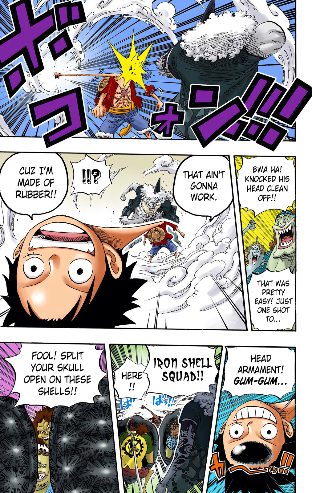 Read One Piece (Colored) chapter 637 image 2 on Lezhin