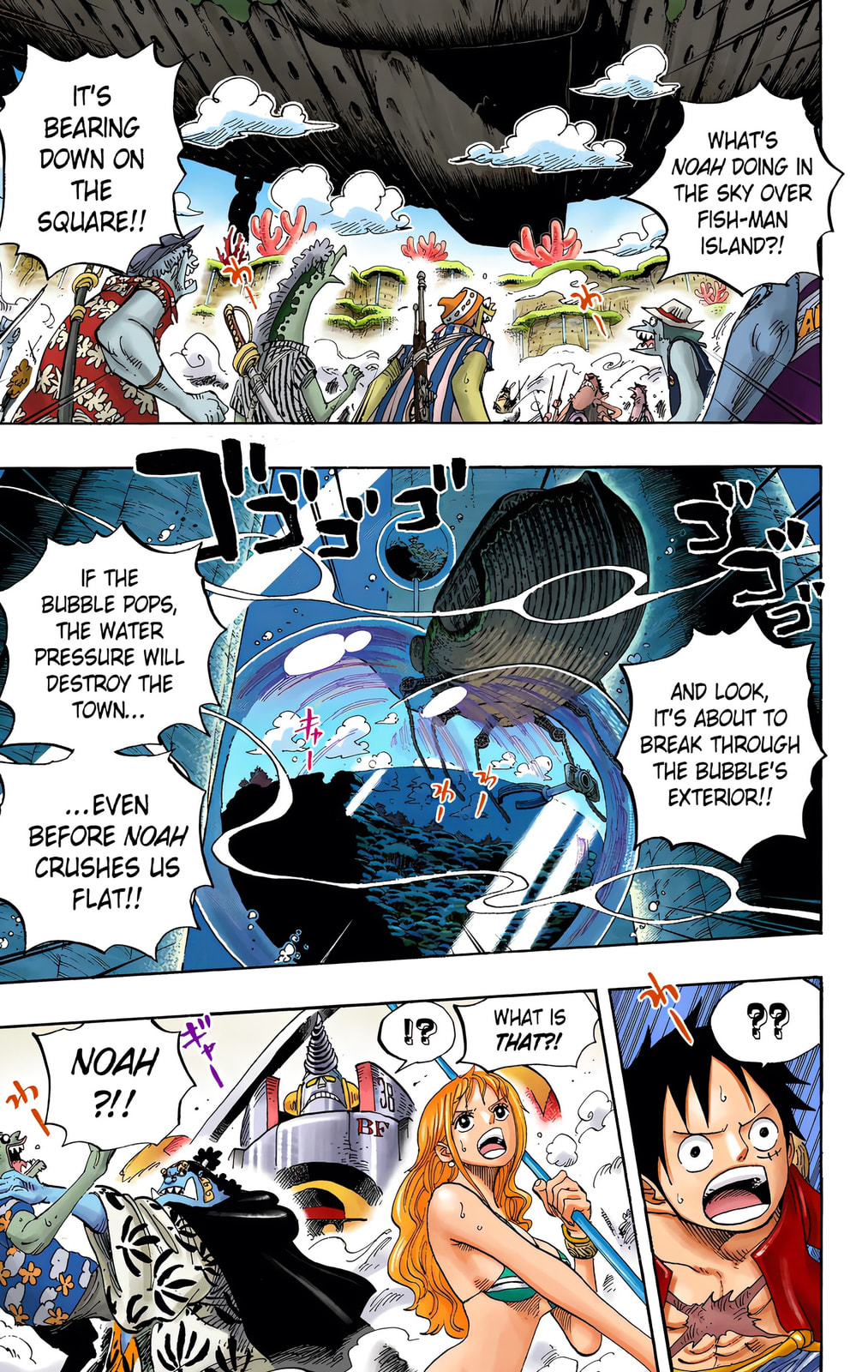 Read One Piece (Colored) chapter 637 image 8 on Lezhin