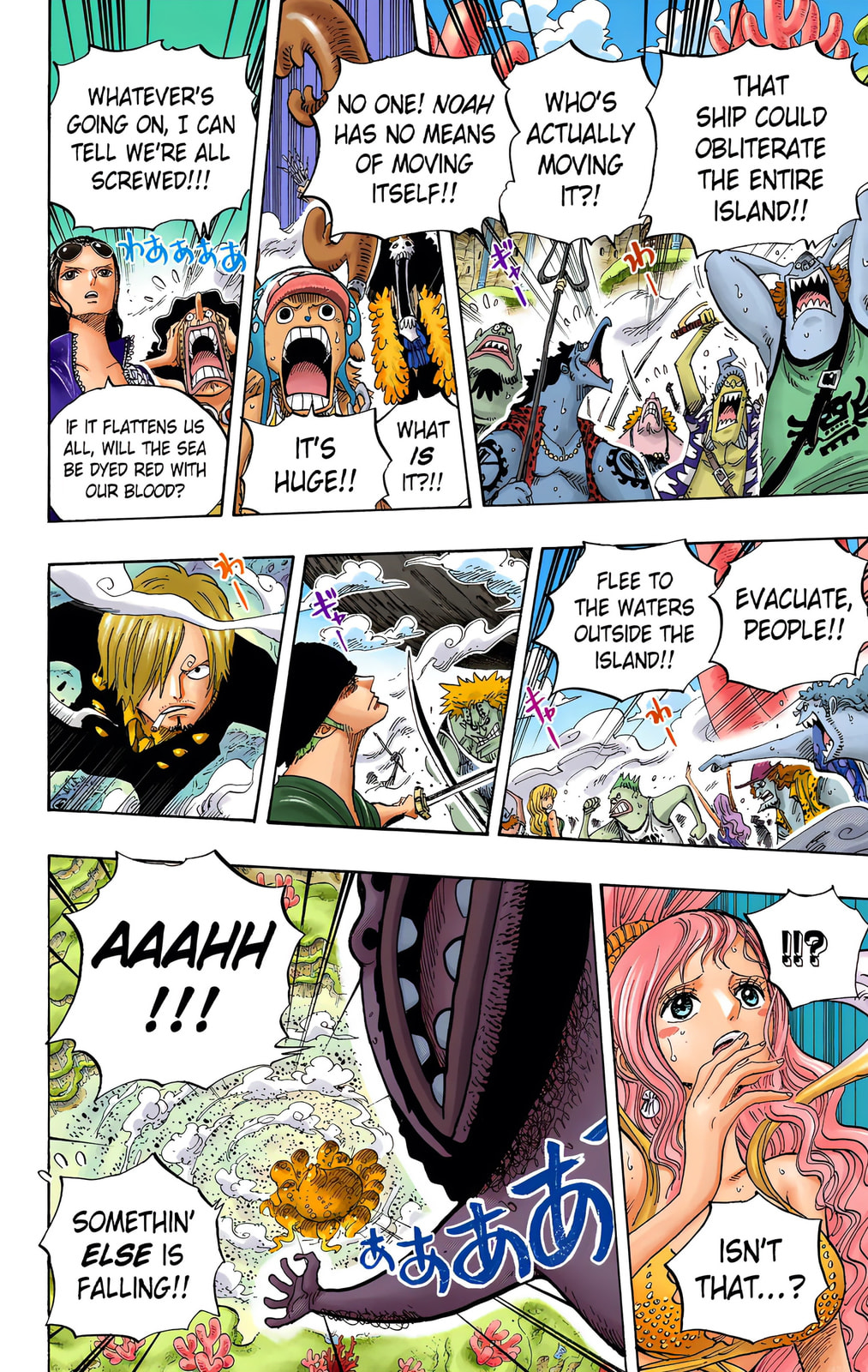 Read One Piece (Colored) chapter 637 image 9 on Lezhin