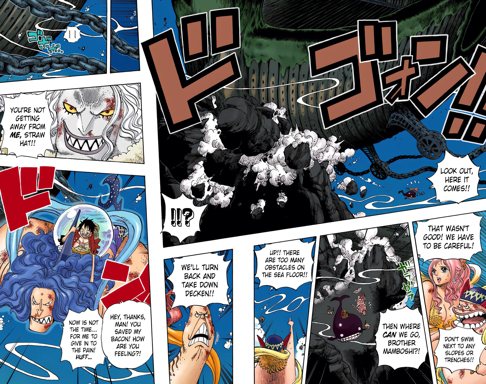 Read One Piece (Colored) chapter 638 image 13 on Lezhin