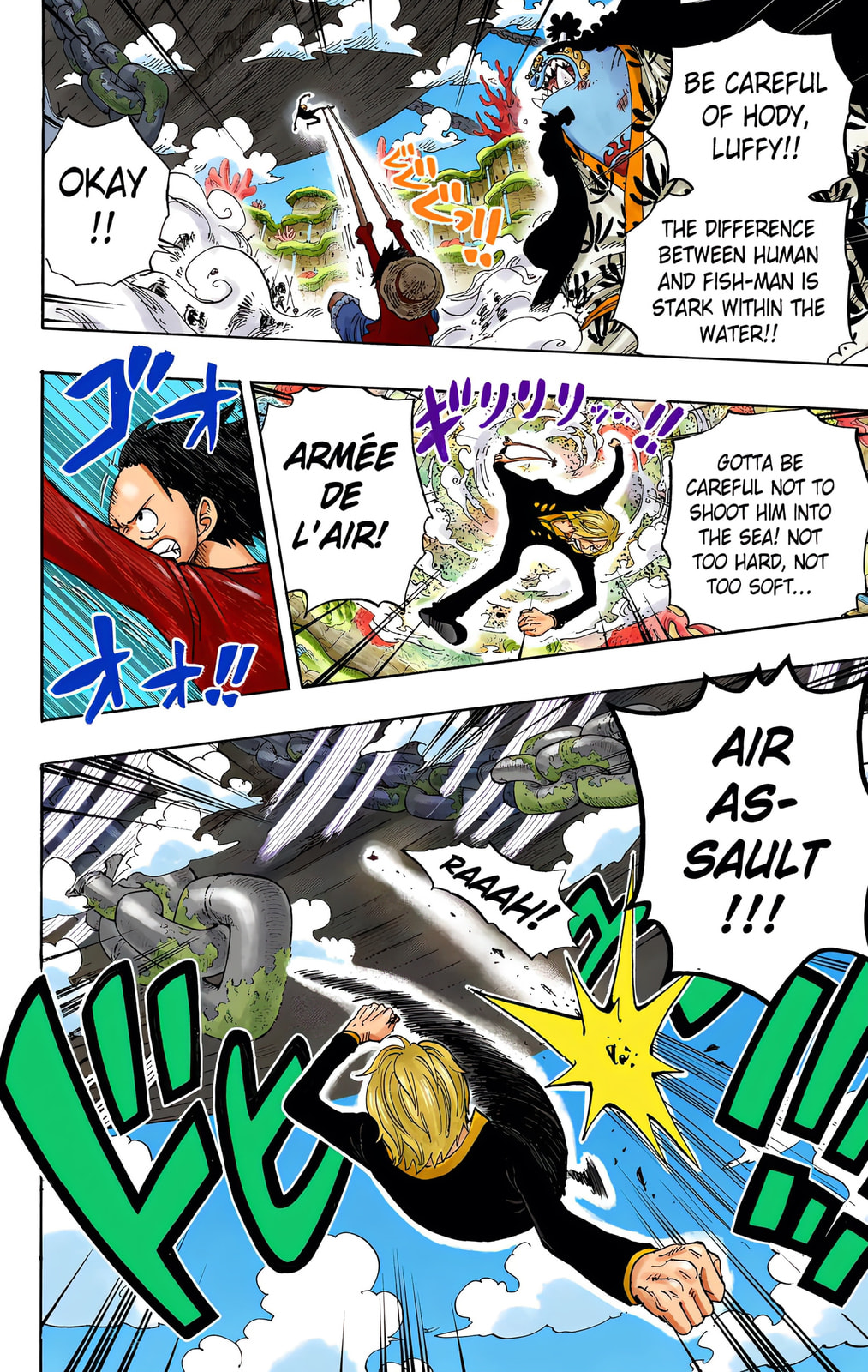 Read One Piece (Colored) chapter 638 image 3 on Lezhin