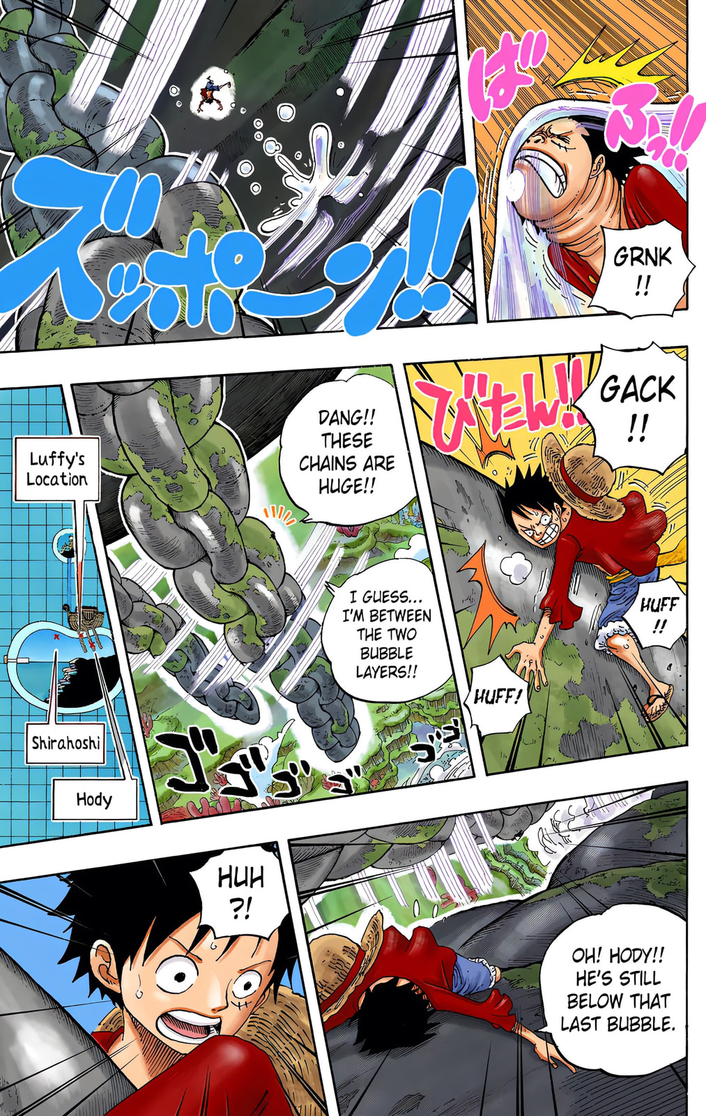 Read One Piece (Colored) chapter 638 image 4 on Lezhin