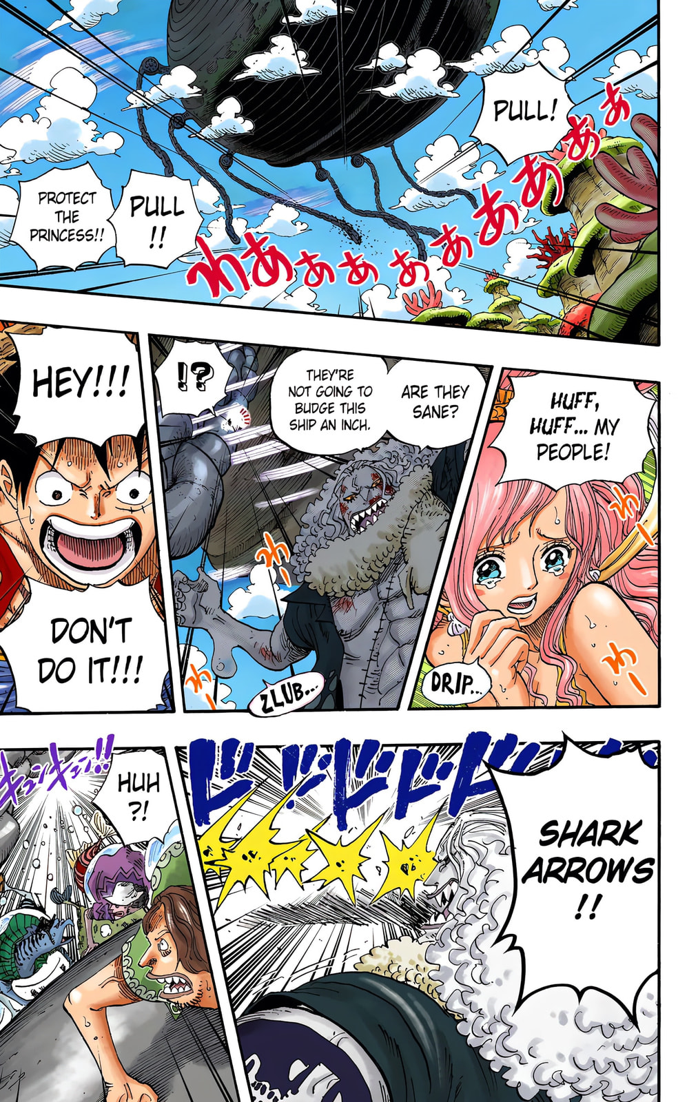 Read One Piece (Colored) chapter 638 image 6 on Lezhin