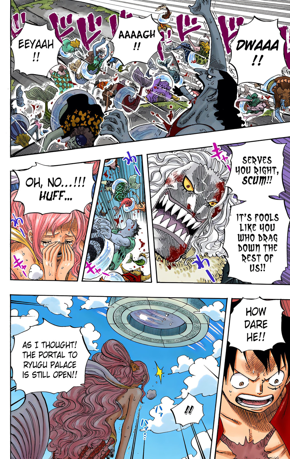 Read One Piece (Colored) chapter 638 image 7 on Lezhin