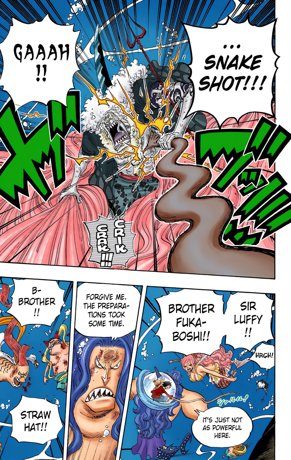 Read One Piece (Colored) chapter 639 image 8 on Lezhin