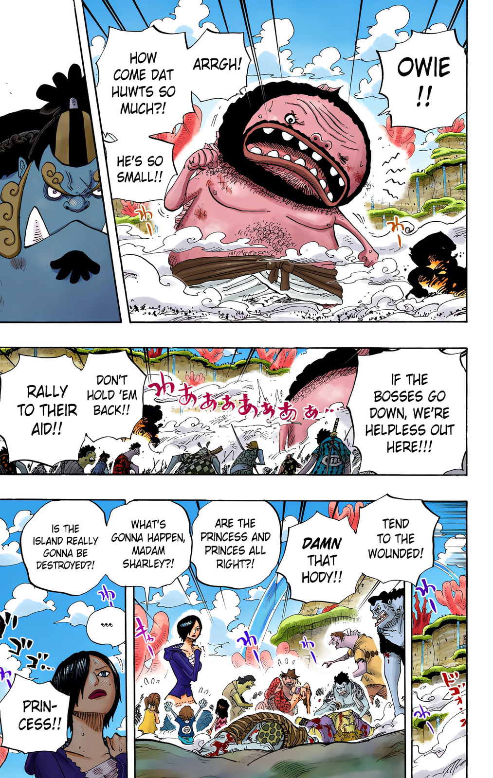Read One Piece (Colored) chapter 640 image 11 on Lezhin