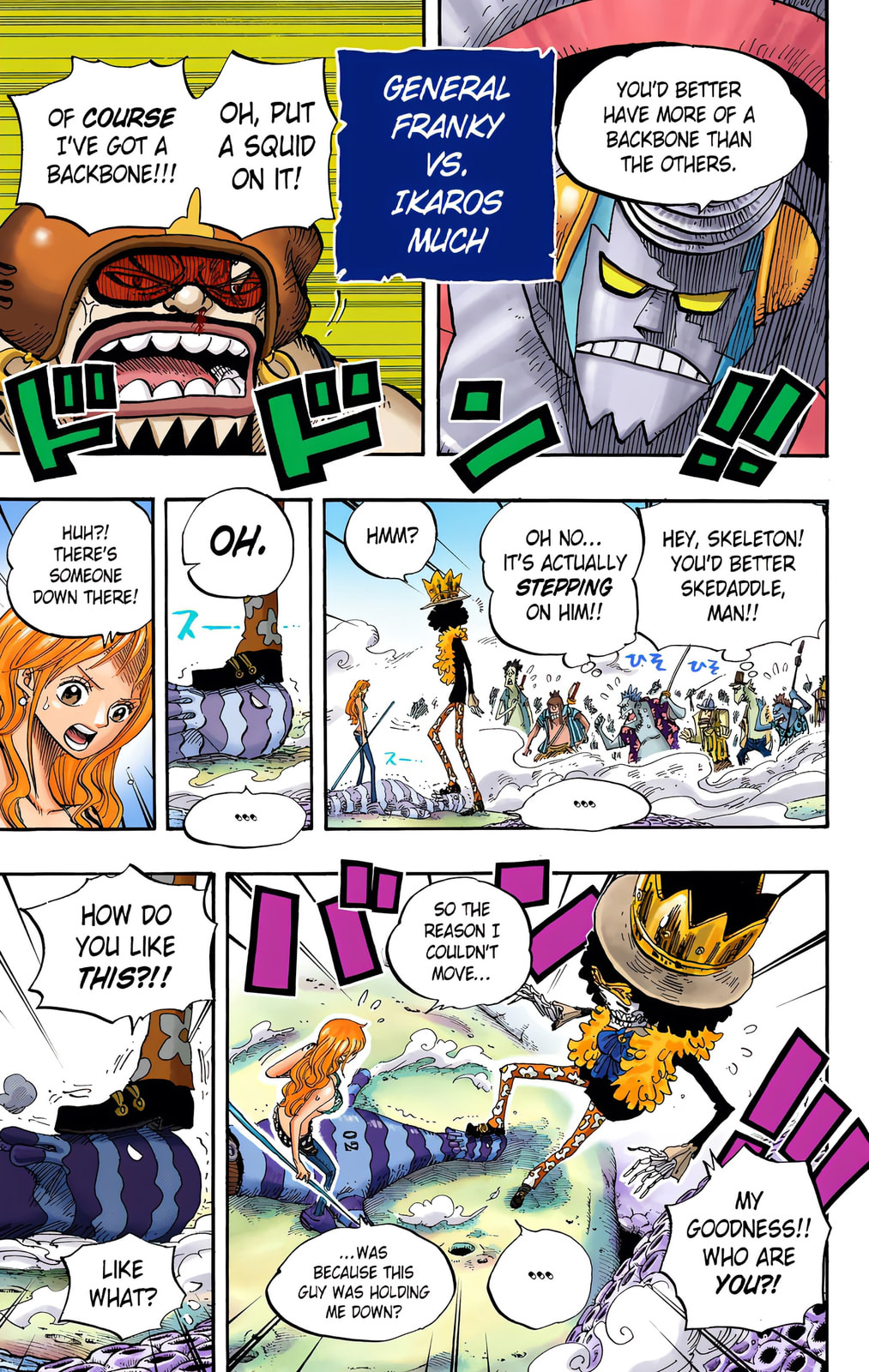 Read One Piece (Colored) chapter 640 image 6 on Lezhin