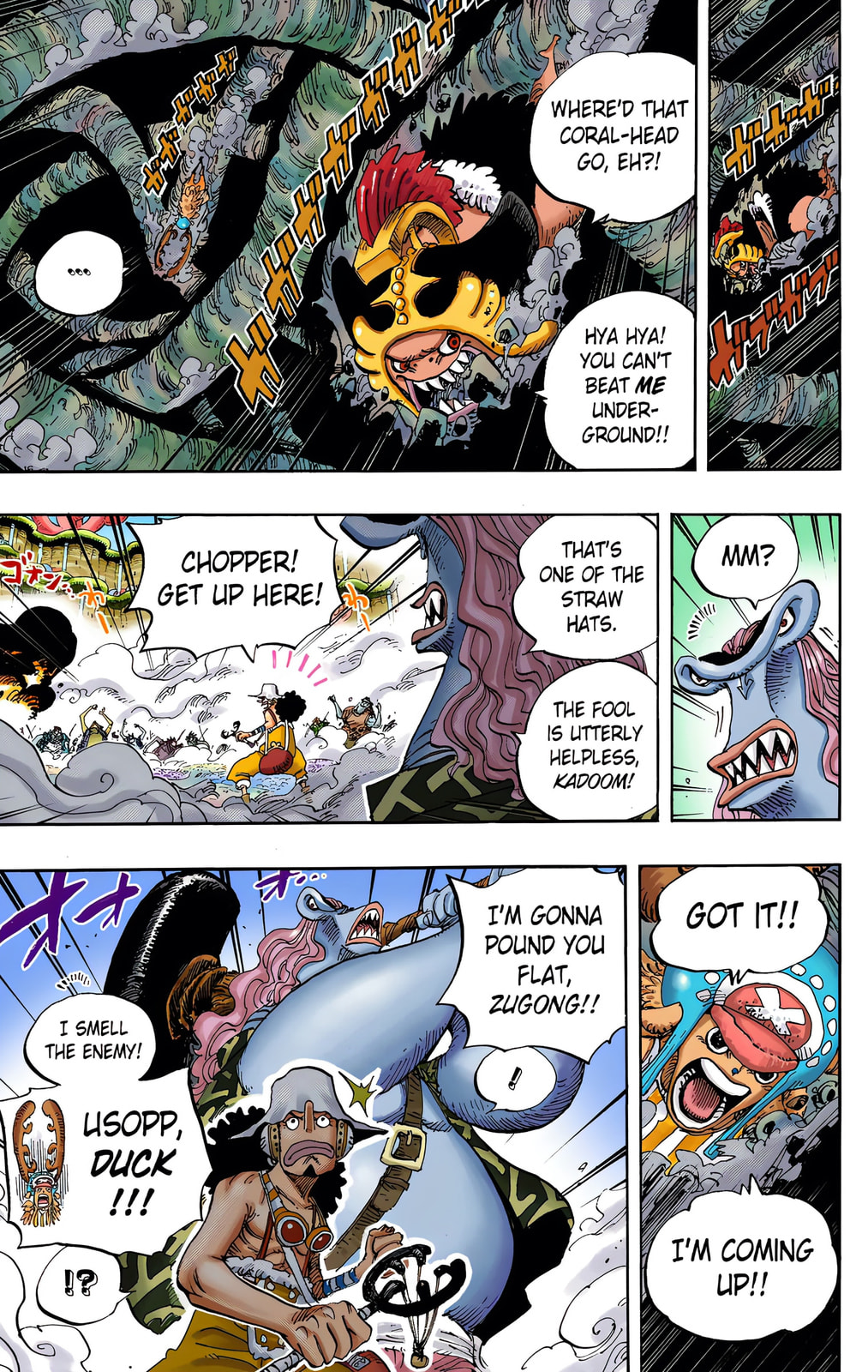 Read One Piece (Colored) chapter 640 image 8 on Lezhin