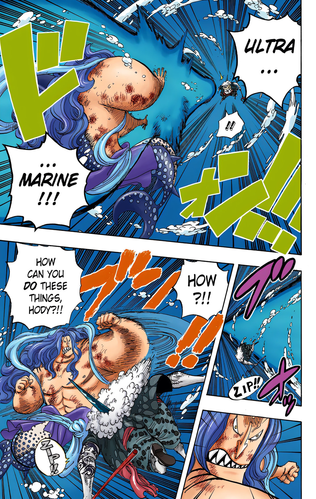 Read One Piece (Colored) chapter 641 image 10 on Lezhin