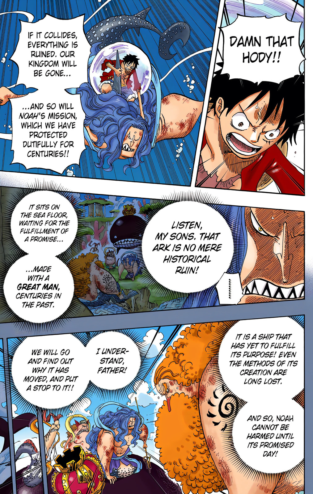 Read One Piece (Colored) chapter 641 image 2 on Lezhin