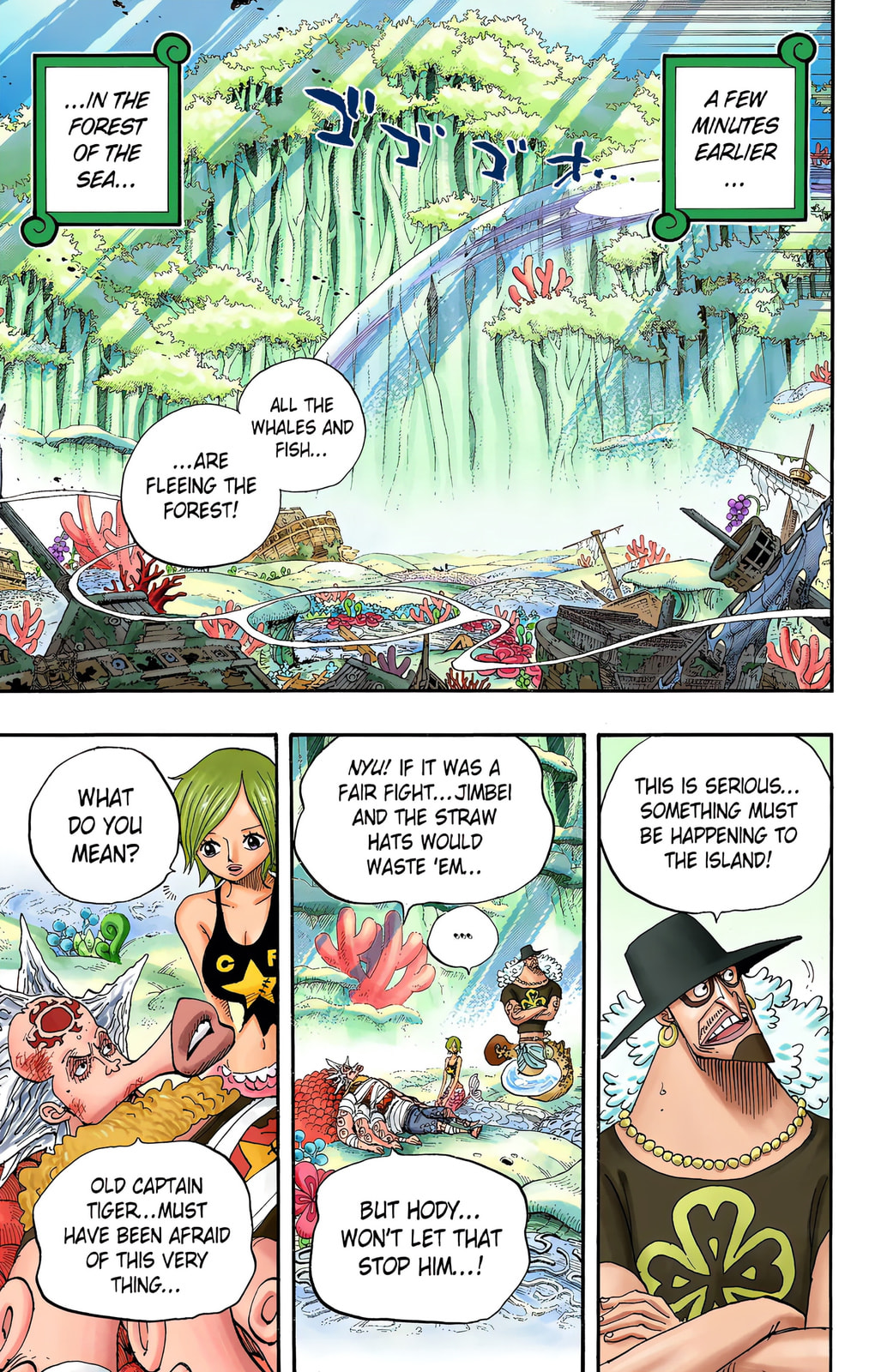 Read One Piece (Colored) chapter 642 image 2 on Lezhin