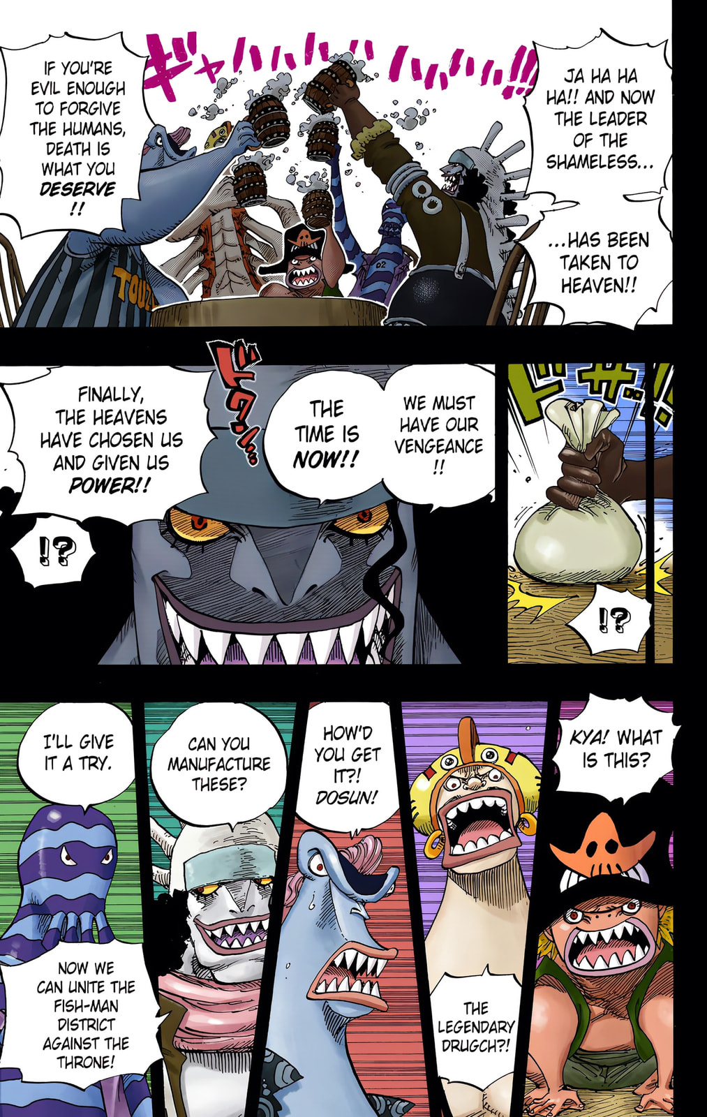 Read One Piece (Colored) chapter 644 image 8 on Lezhin