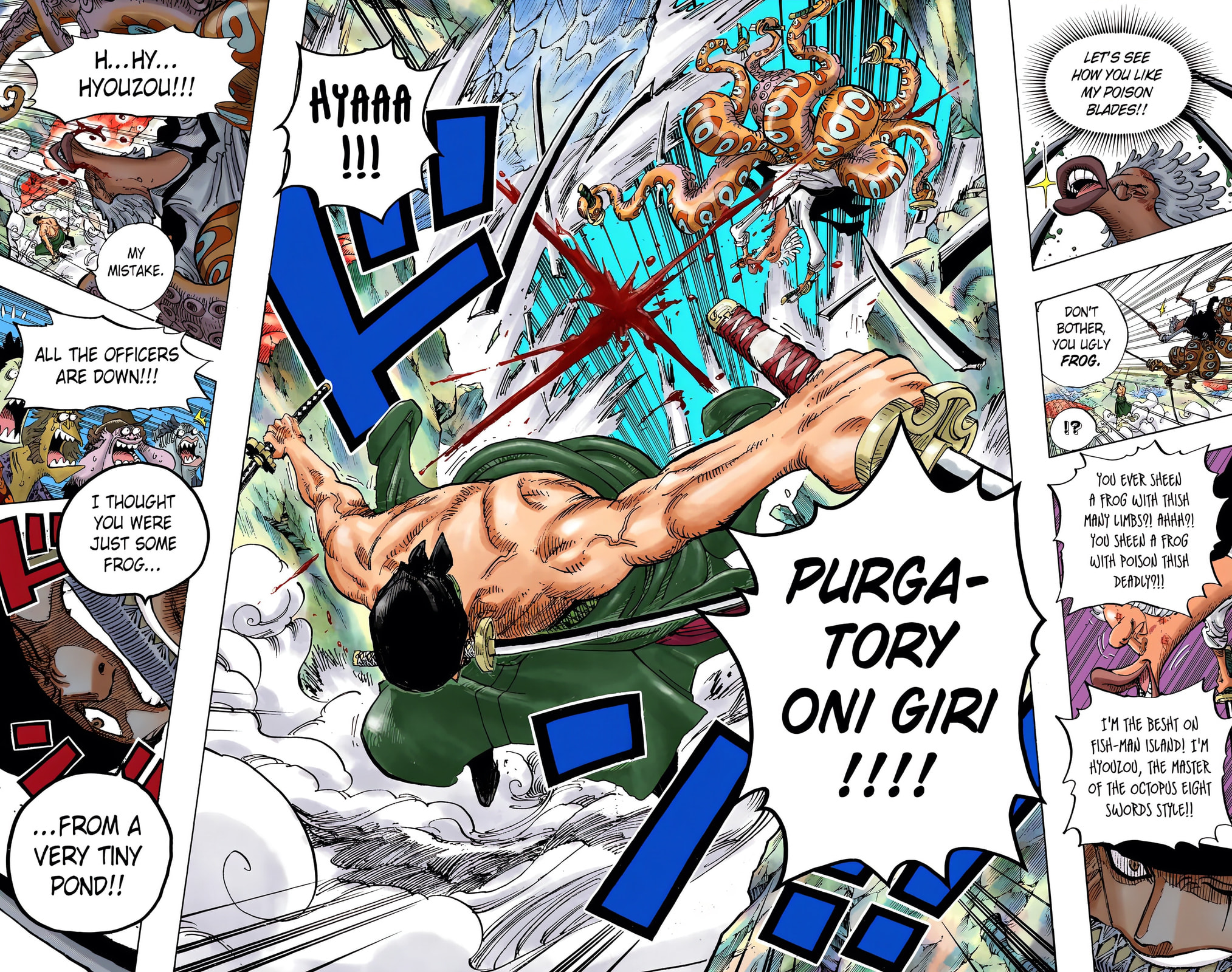 Read One Piece (Colored) chapter 646 image 11 on Lezhin