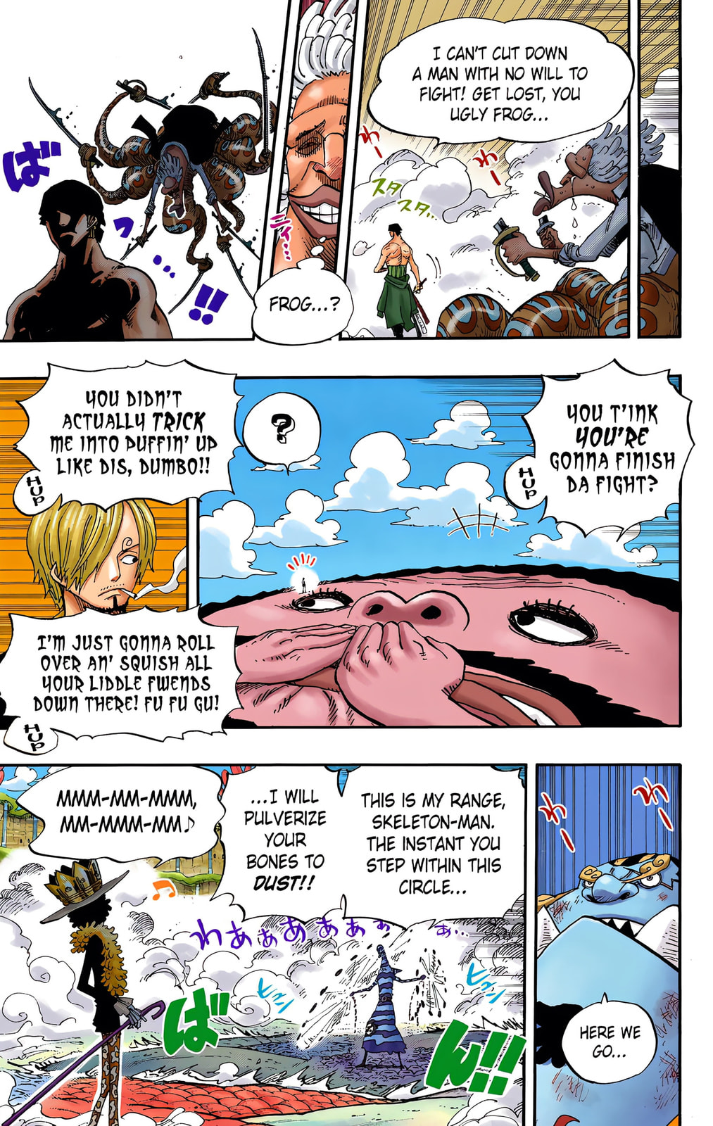 Read One Piece (Colored) chapter 646 image 4 on Lezhin