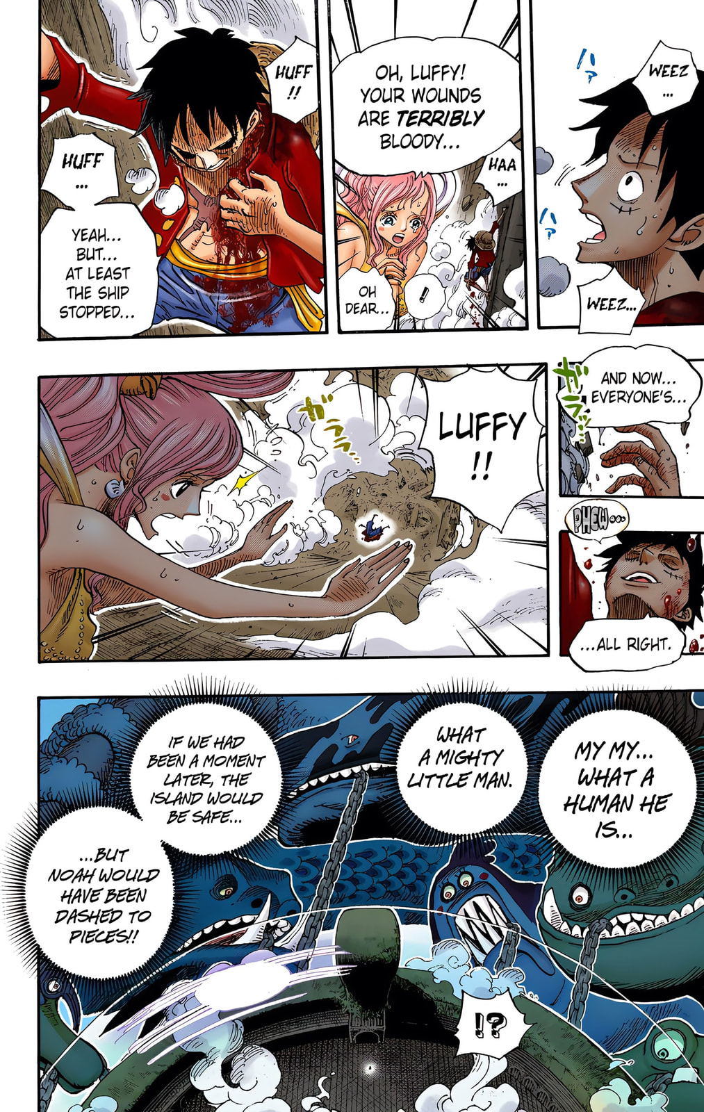 Read One Piece (Colored) chapter 647 image 10 on Lezhin
