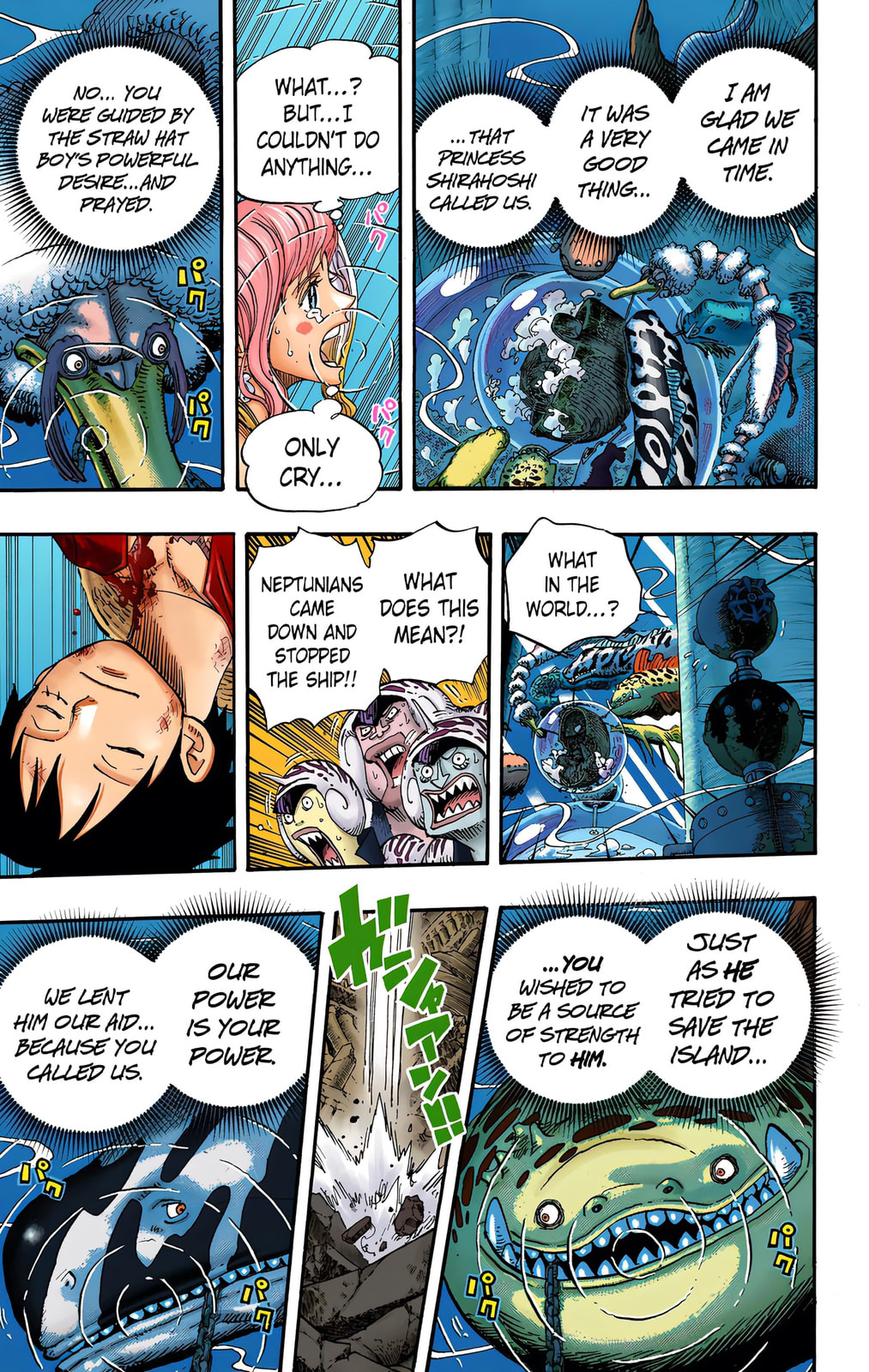 Read One Piece (Colored) chapter 647 image 11 on Lezhin