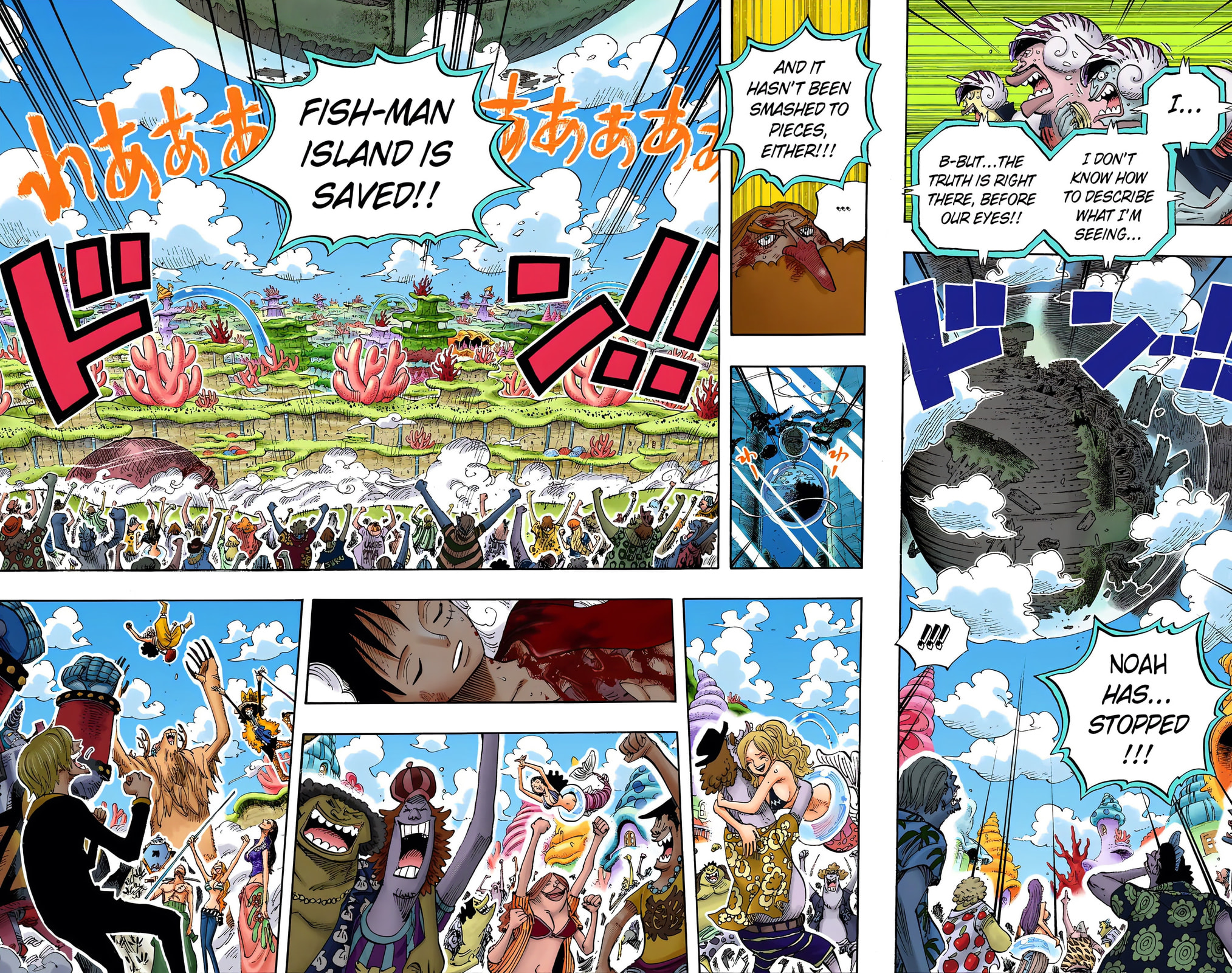 Read One Piece (Colored) chapter 647 image 12 on Lezhin