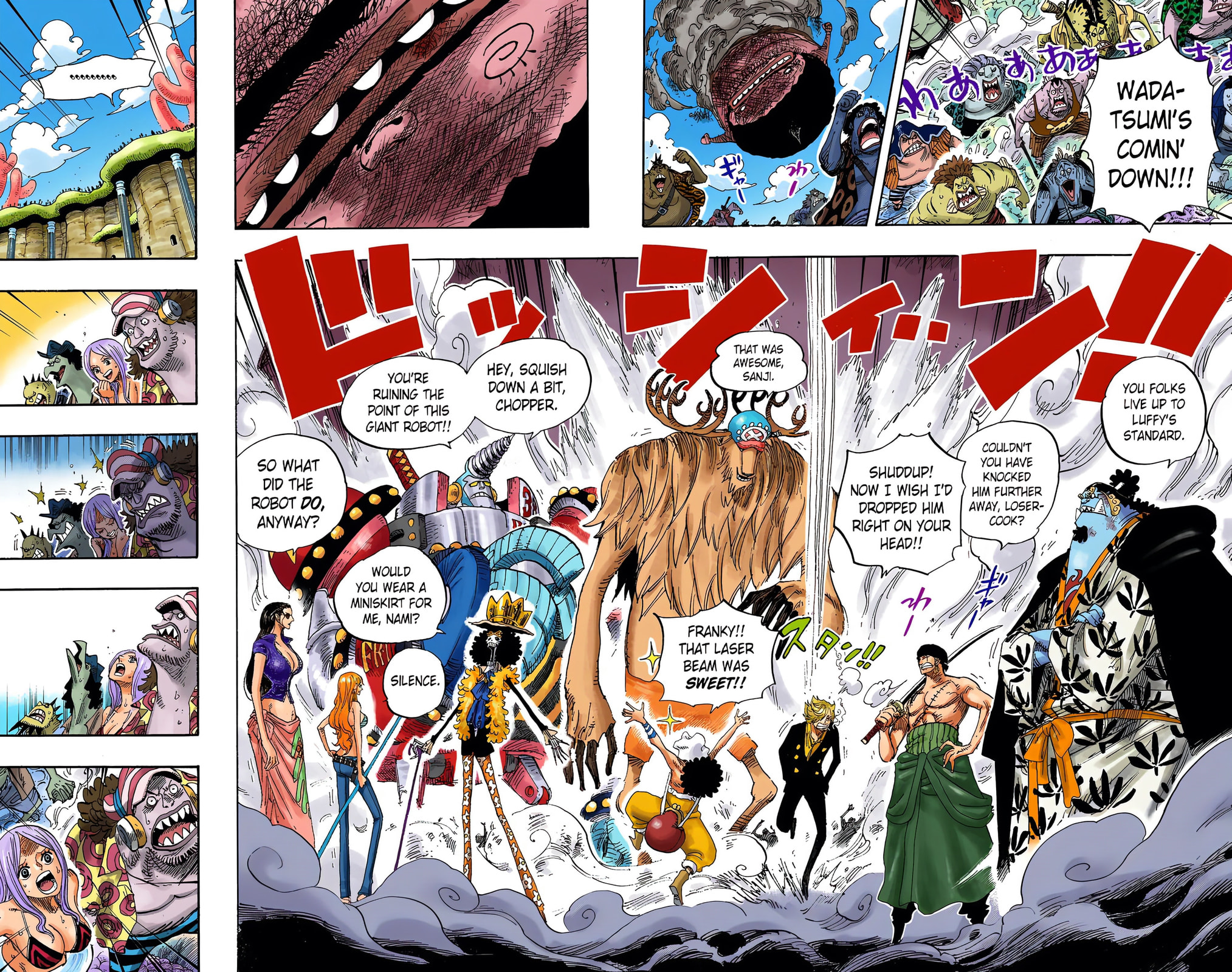 Read One Piece (Colored) chapter 647 image 2 on Lezhin