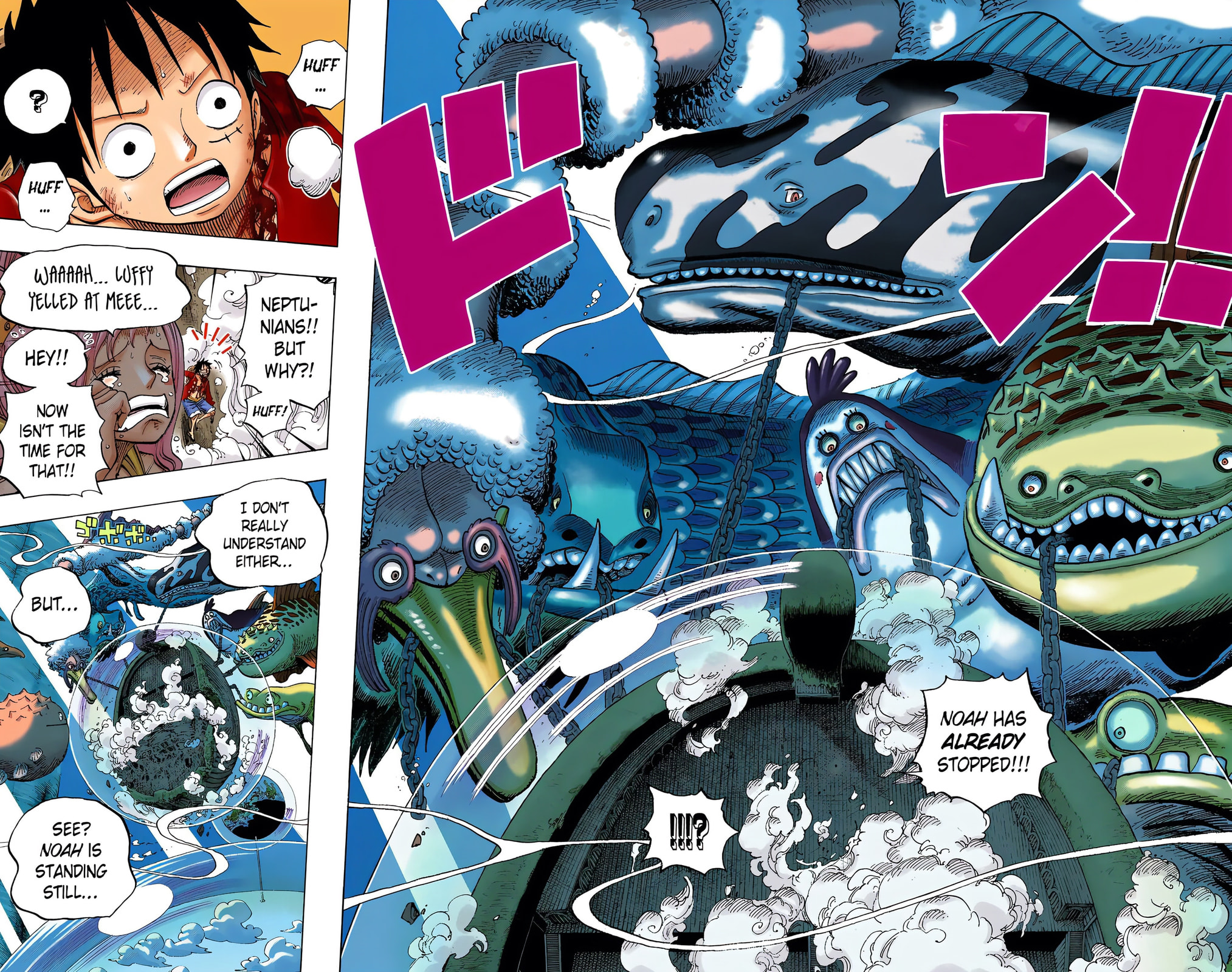 Read One Piece (Colored) chapter 647 image 9 on Lezhin