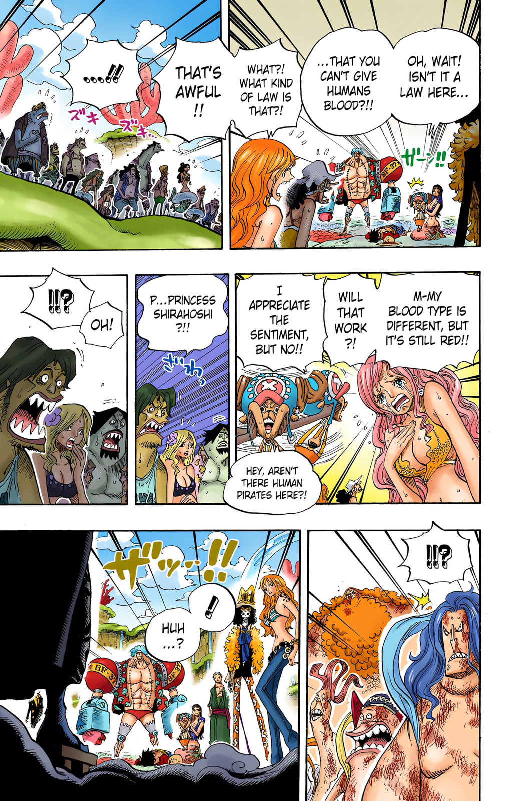 Read One Piece (Colored) chapter 648 image 13 on Lezhin