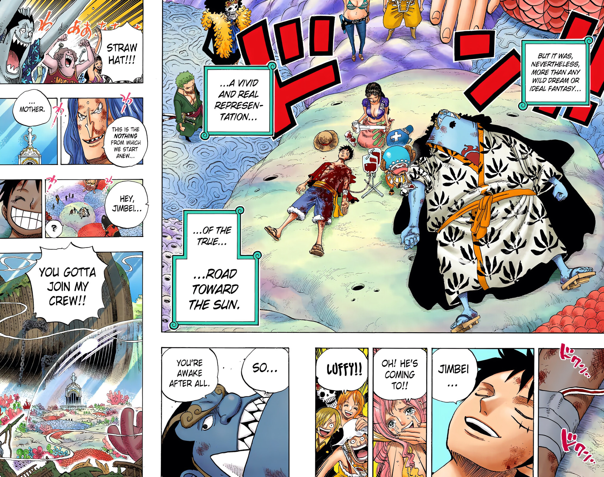 Read One Piece (Colored) chapter 648 image 16 on Lezhin
