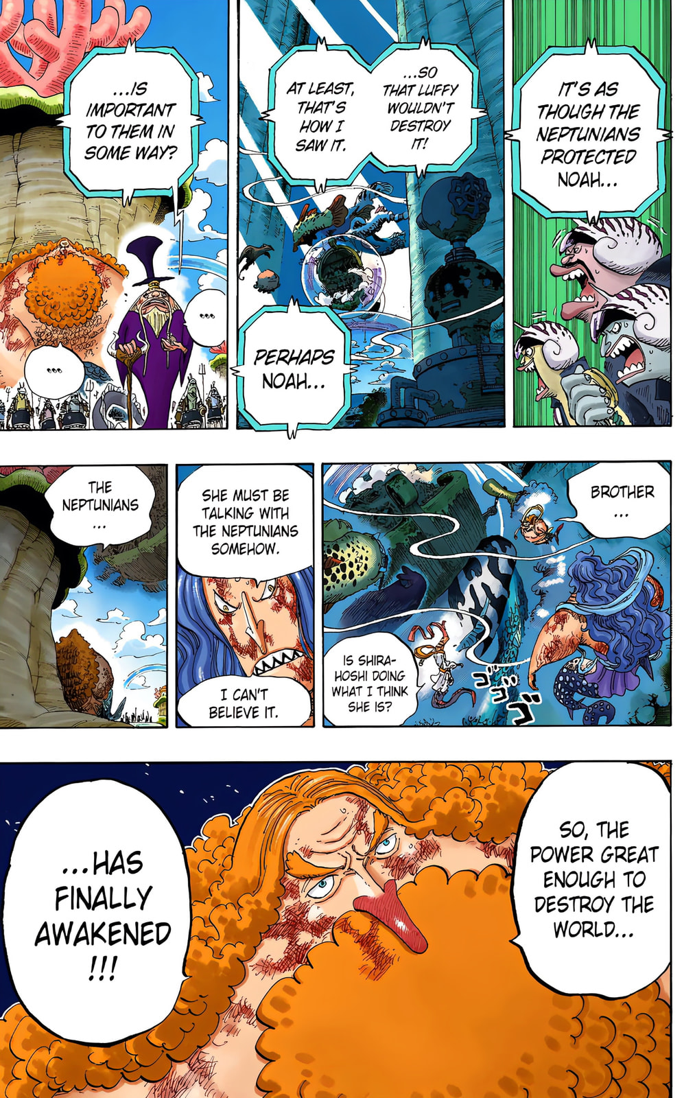 Read One Piece (Colored) chapter 648 image 2 on Lezhin