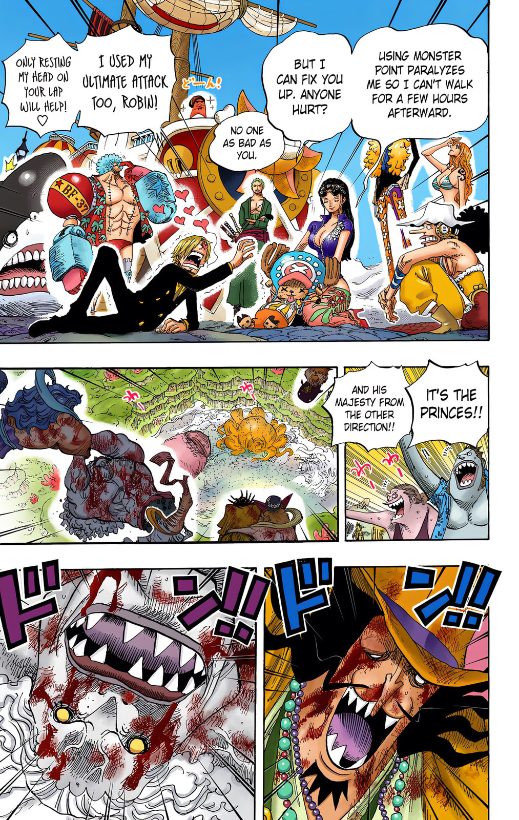 Read One Piece (Colored) chapter 648 image 9 on Lezhin