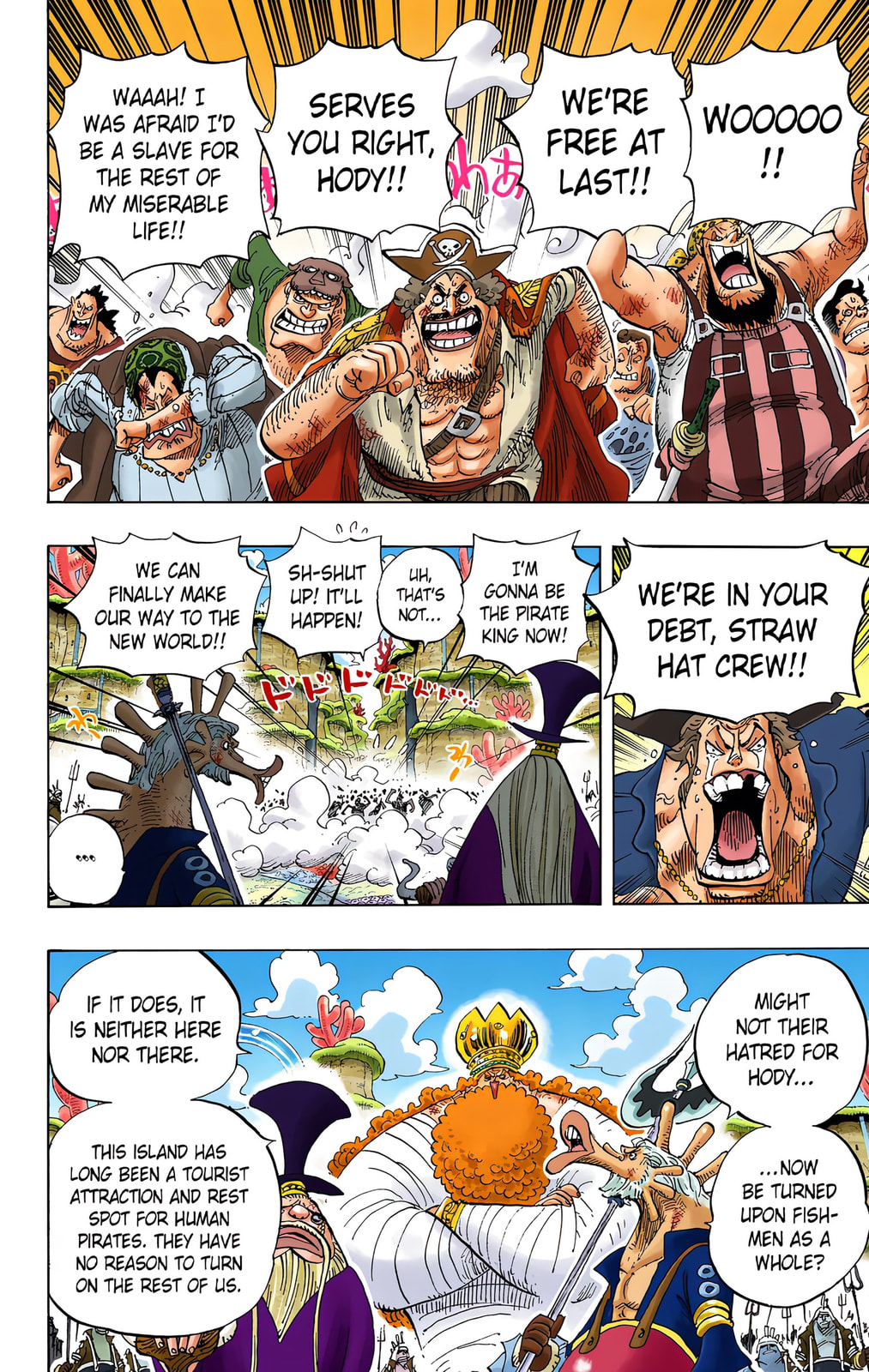 Read One Piece (Colored) chapter 649 image 1 on Lezhin