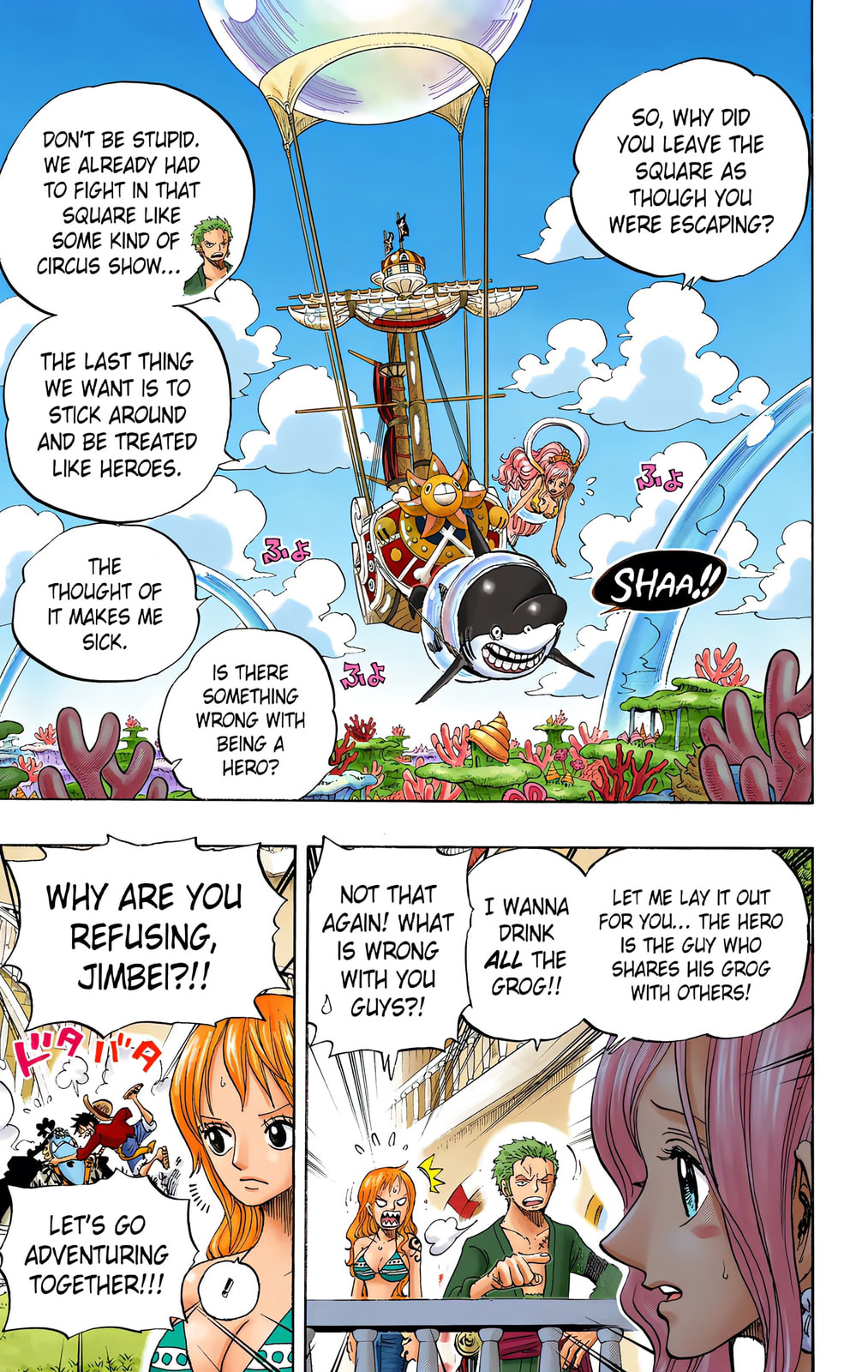 Read One Piece (Colored) chapter 649 image 4 on Lezhin