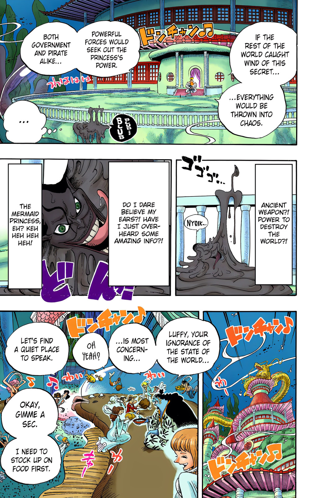 Read One Piece (Colored) chapter 650 image 2 on Lezhin