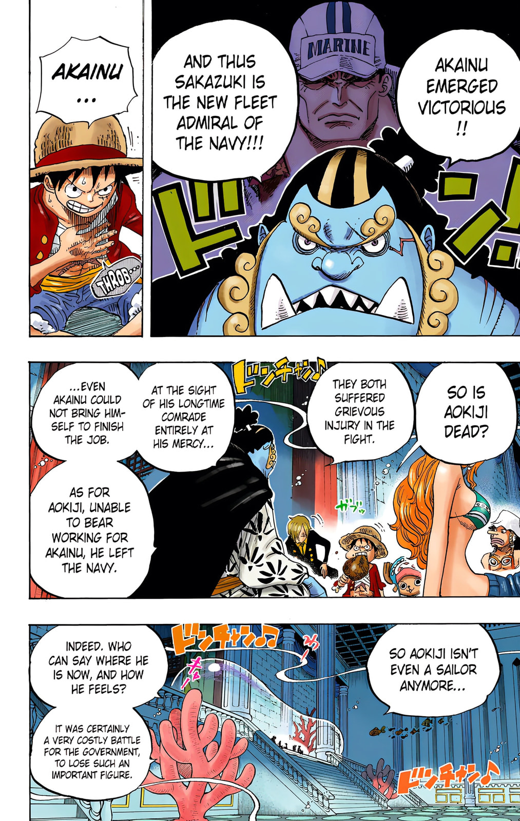 Read One Piece (Colored) chapter 650 image 5 on Lezhin