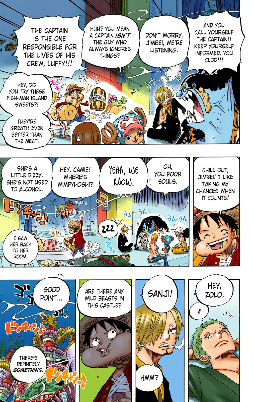 Read One Piece (Colored) chapter 650 image 8 on Lezhin