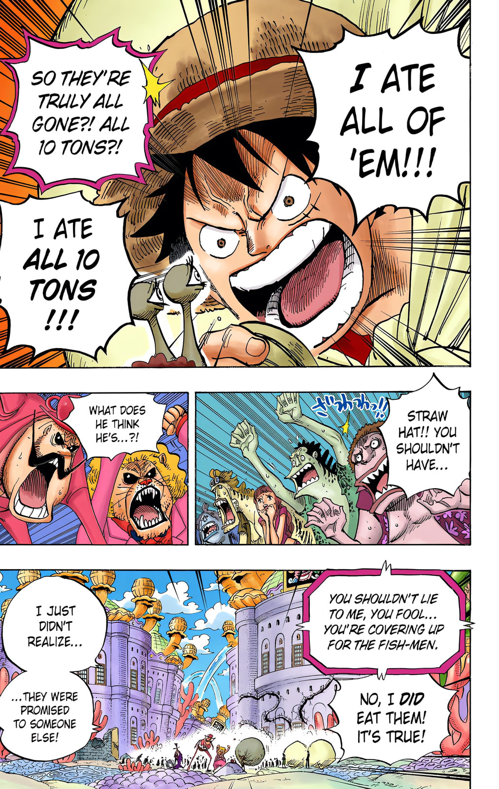 Read One Piece (Colored) chapter 651 image 15 on Lezhin