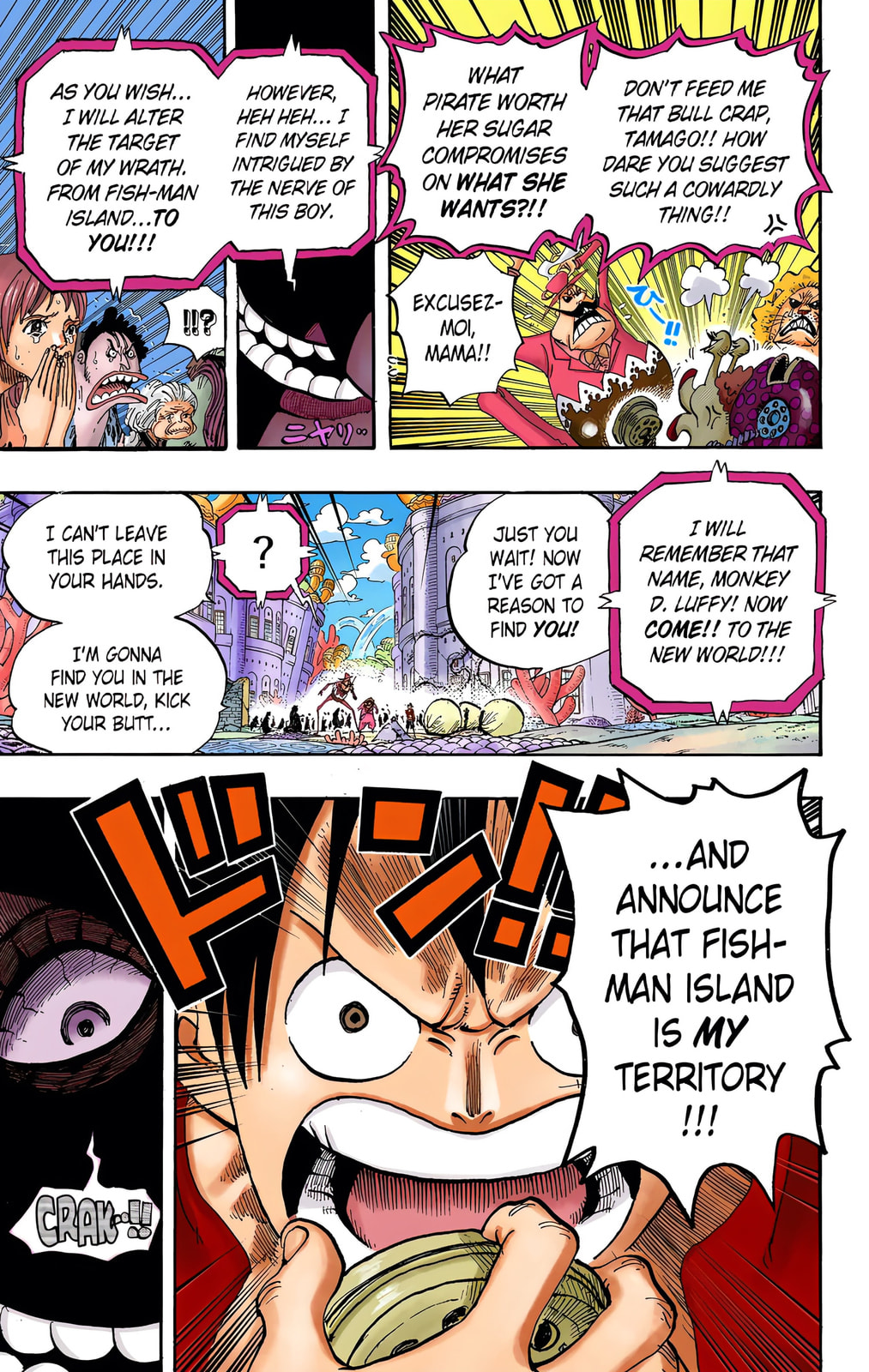 Read One Piece (Colored) chapter 651 image 17 on Lezhin