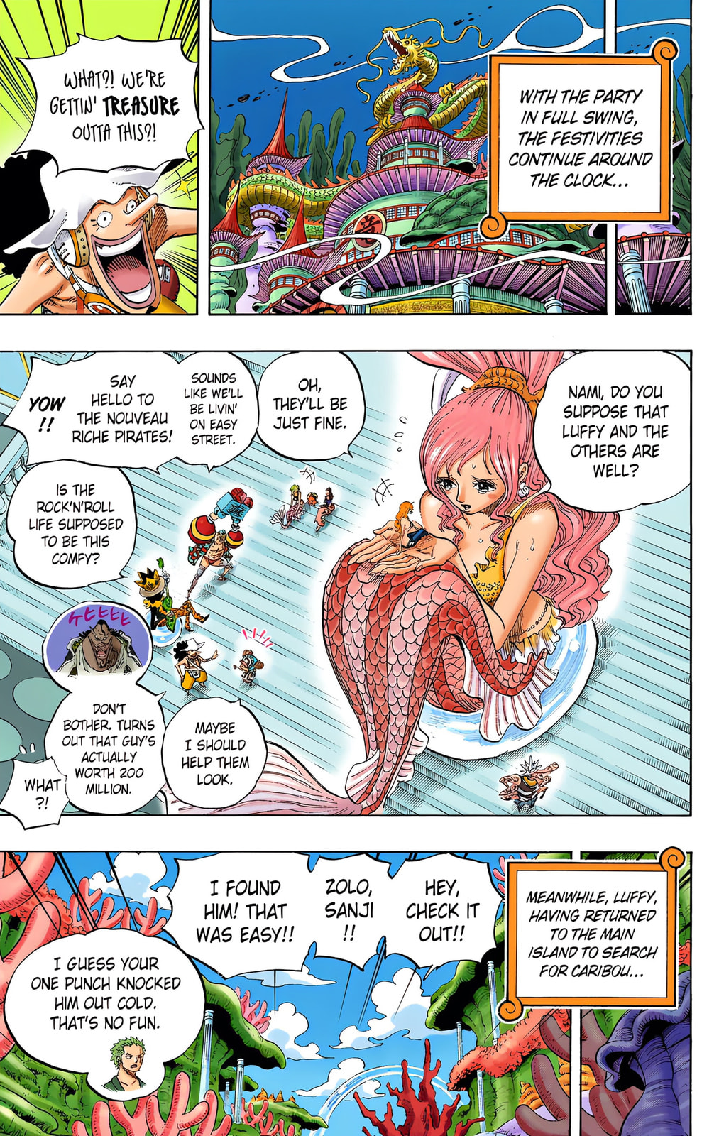 Read One Piece (Colored) chapter 651 image 2 on Lezhin