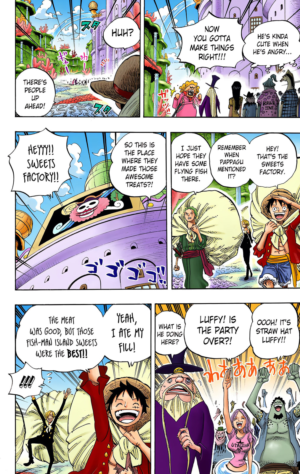 Read One Piece (Colored) chapter 651 image 5 on Lezhin