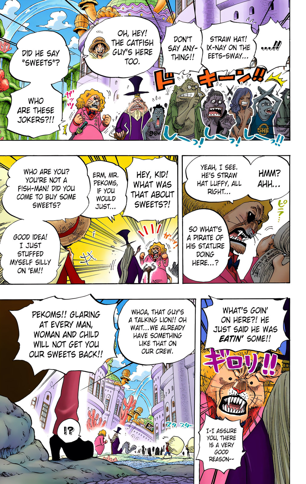 Read One Piece (Colored) chapter 651 image 6 on Lezhin