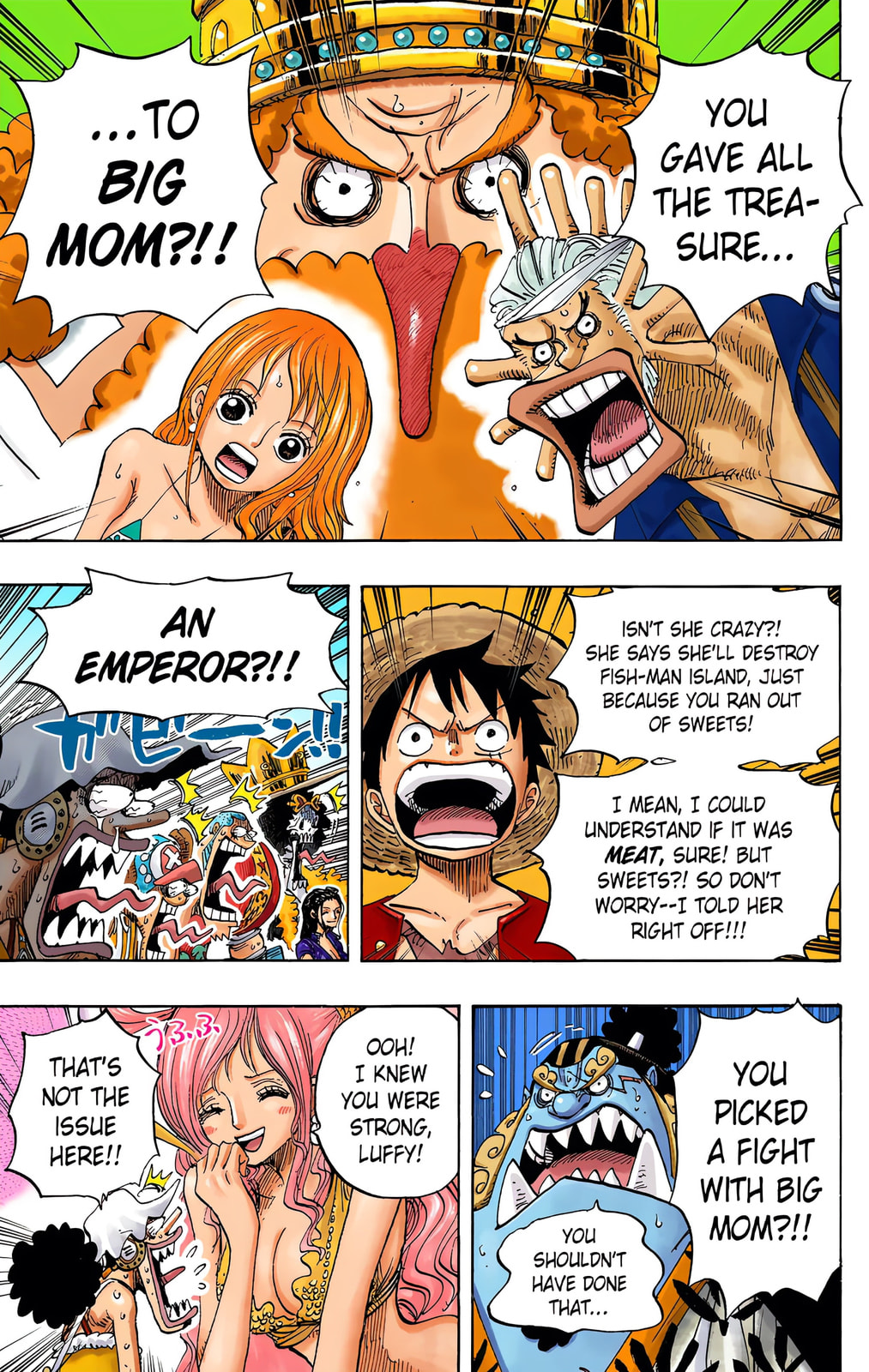 Read One Piece (Colored) chapter 652 image 6 on Lezhin