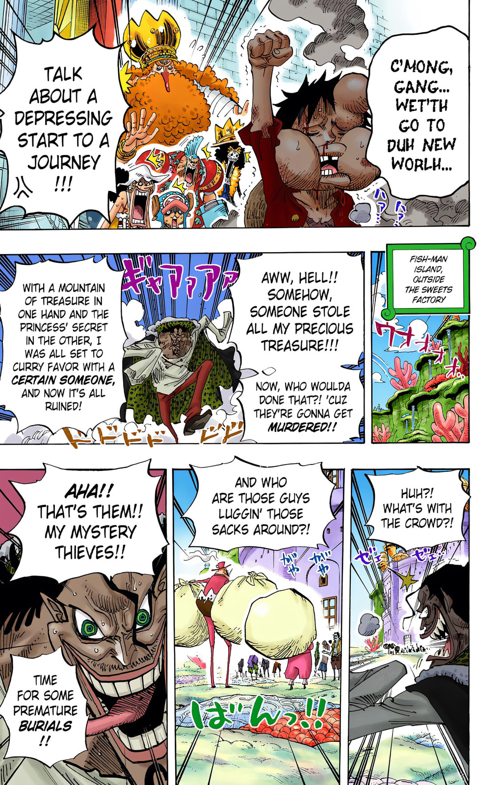 Read One Piece (Colored) chapter 652 image 8 on Lezhin