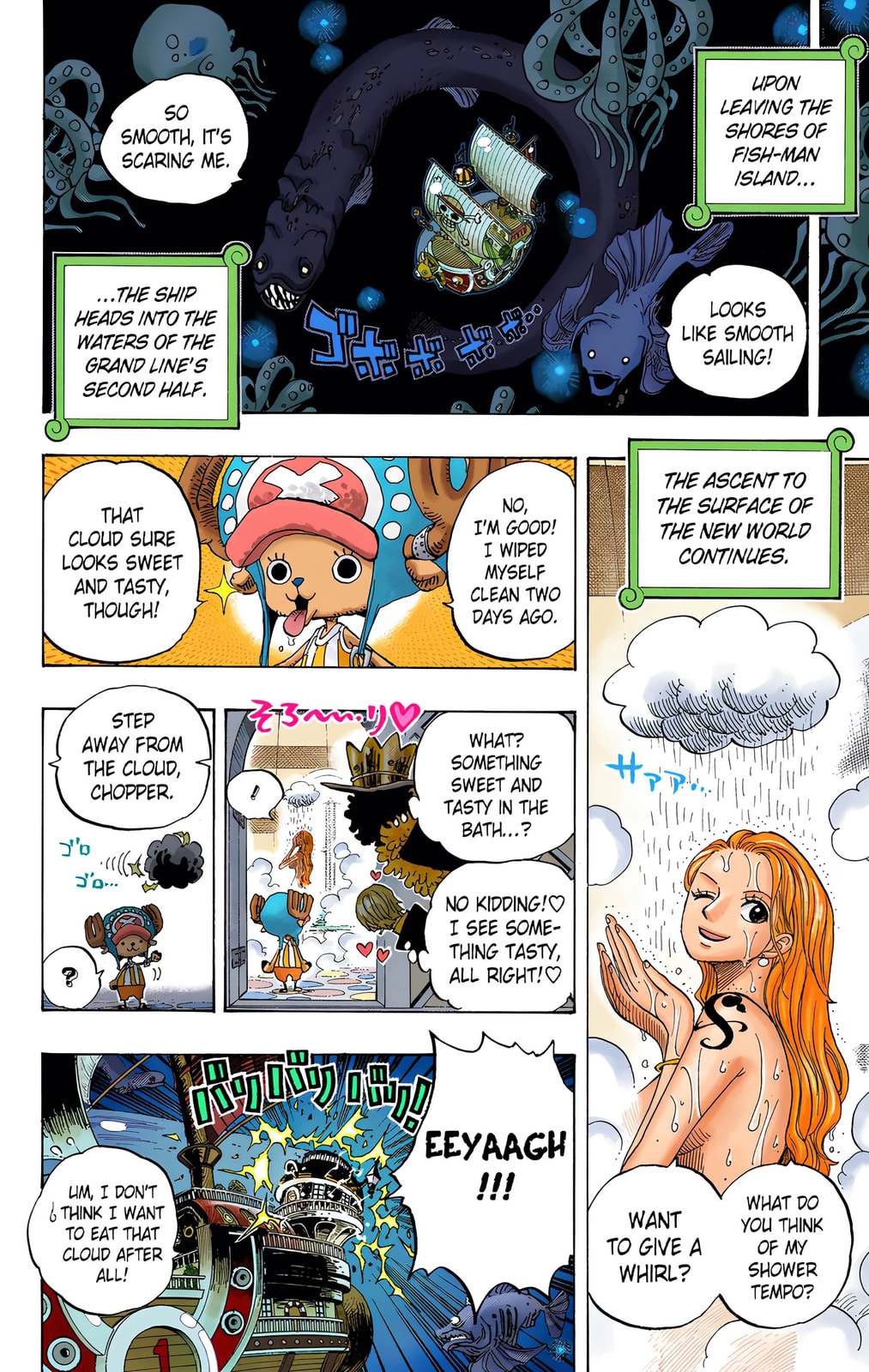 Read One Piece (Colored) chapter 654 image 1 on Lezhin