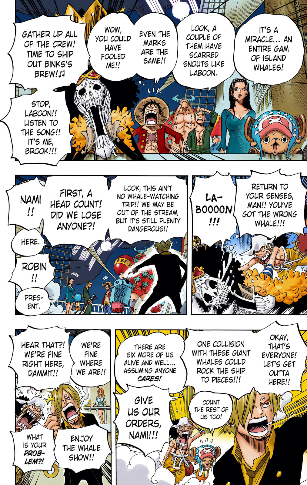 Read One Piece (Colored) chapter 654 image 12 on Lezhin