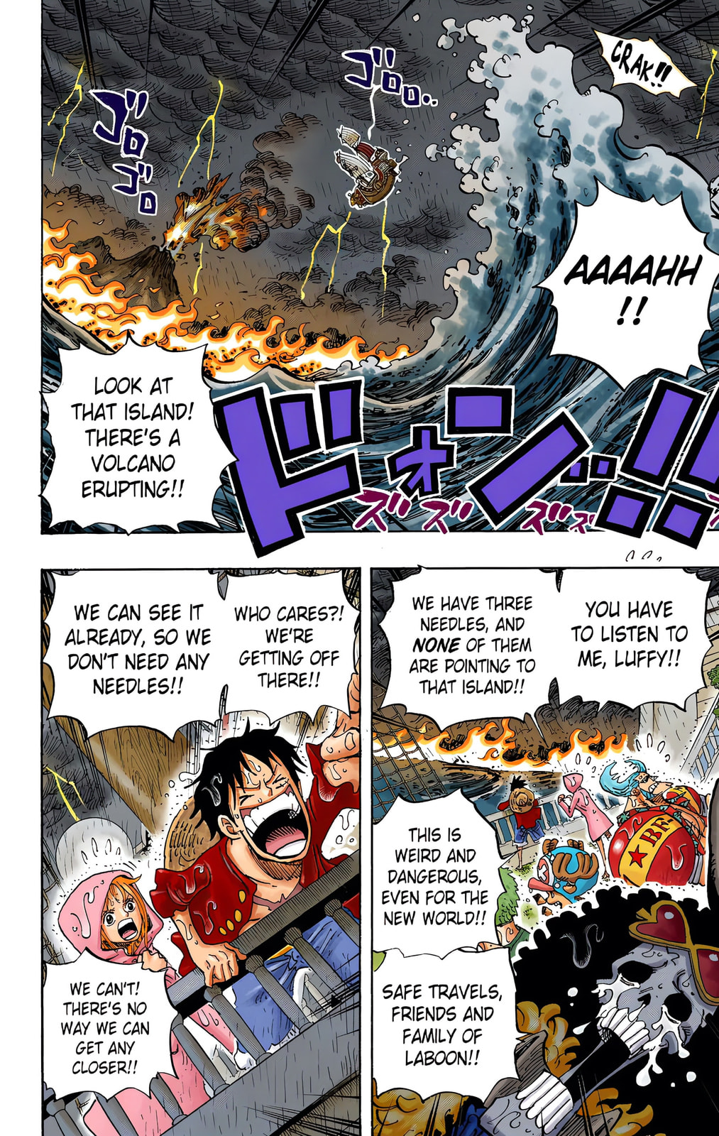 Read One Piece (Colored) chapter 655 image 1 on Lezhin
