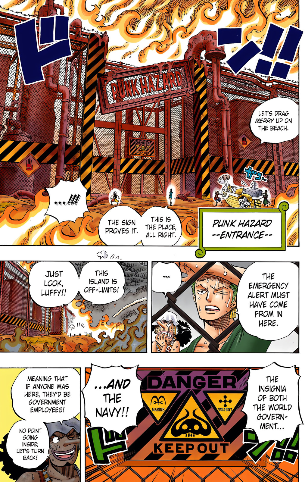 Read One Piece (Colored) chapter 655 image 12 on Lezhin
