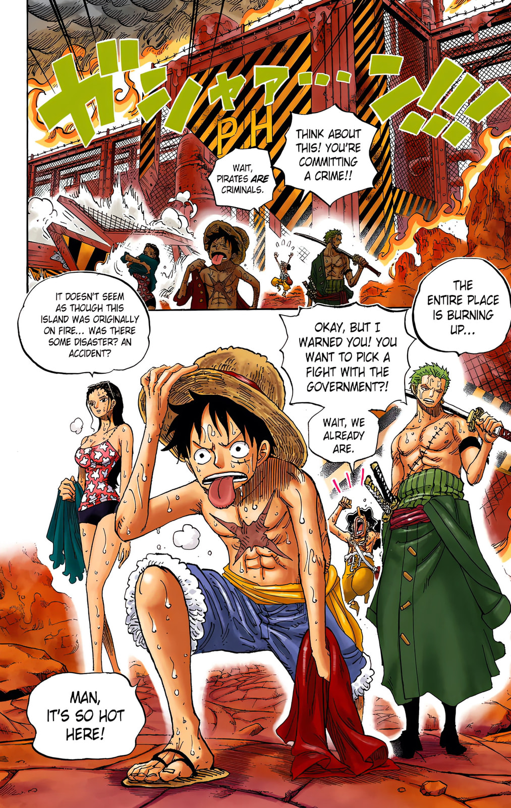 Read One Piece (Colored) chapter 655 image 13 on Lezhin