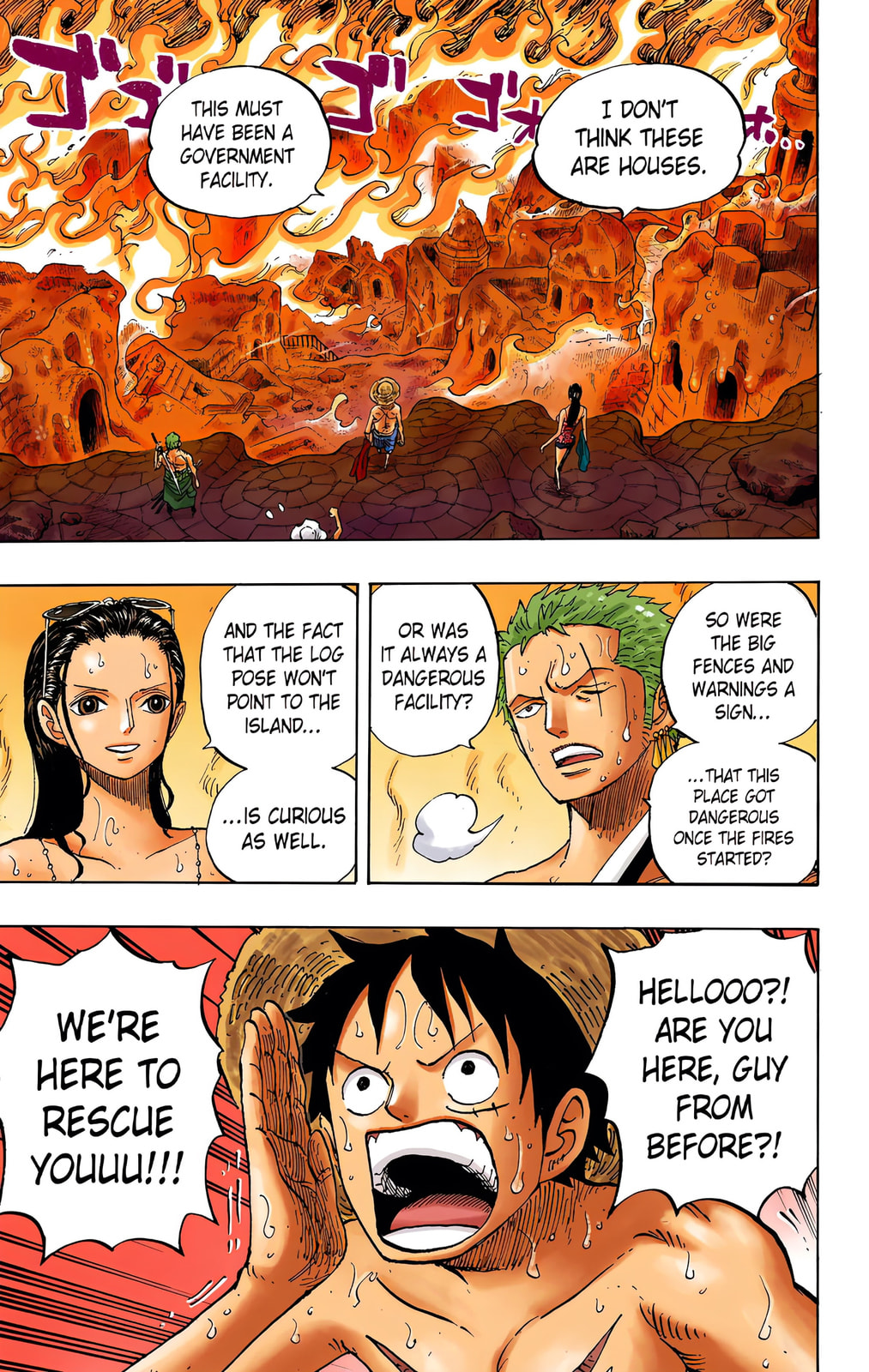 Read One Piece (Colored) chapter 655 image 14 on Lezhin