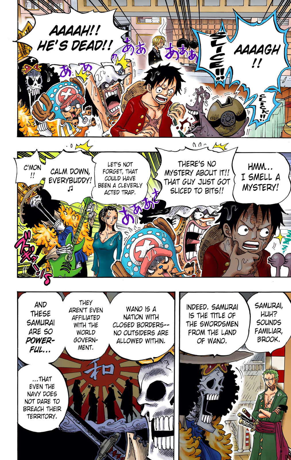 Read One Piece (Colored) chapter 655 image 5 on Lezhin